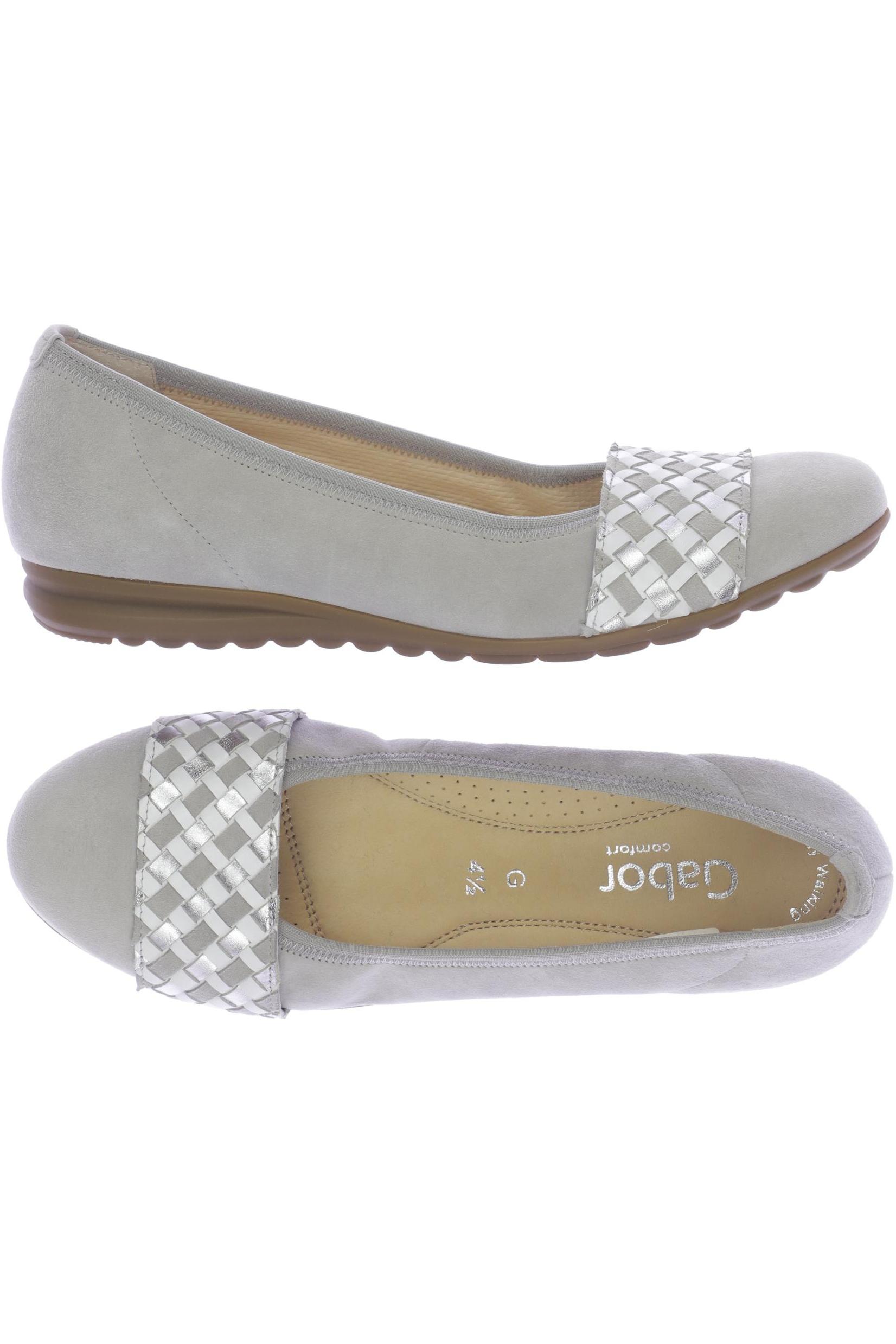 

Gabor Damen Ballerinas, grau, Gr. 4.5