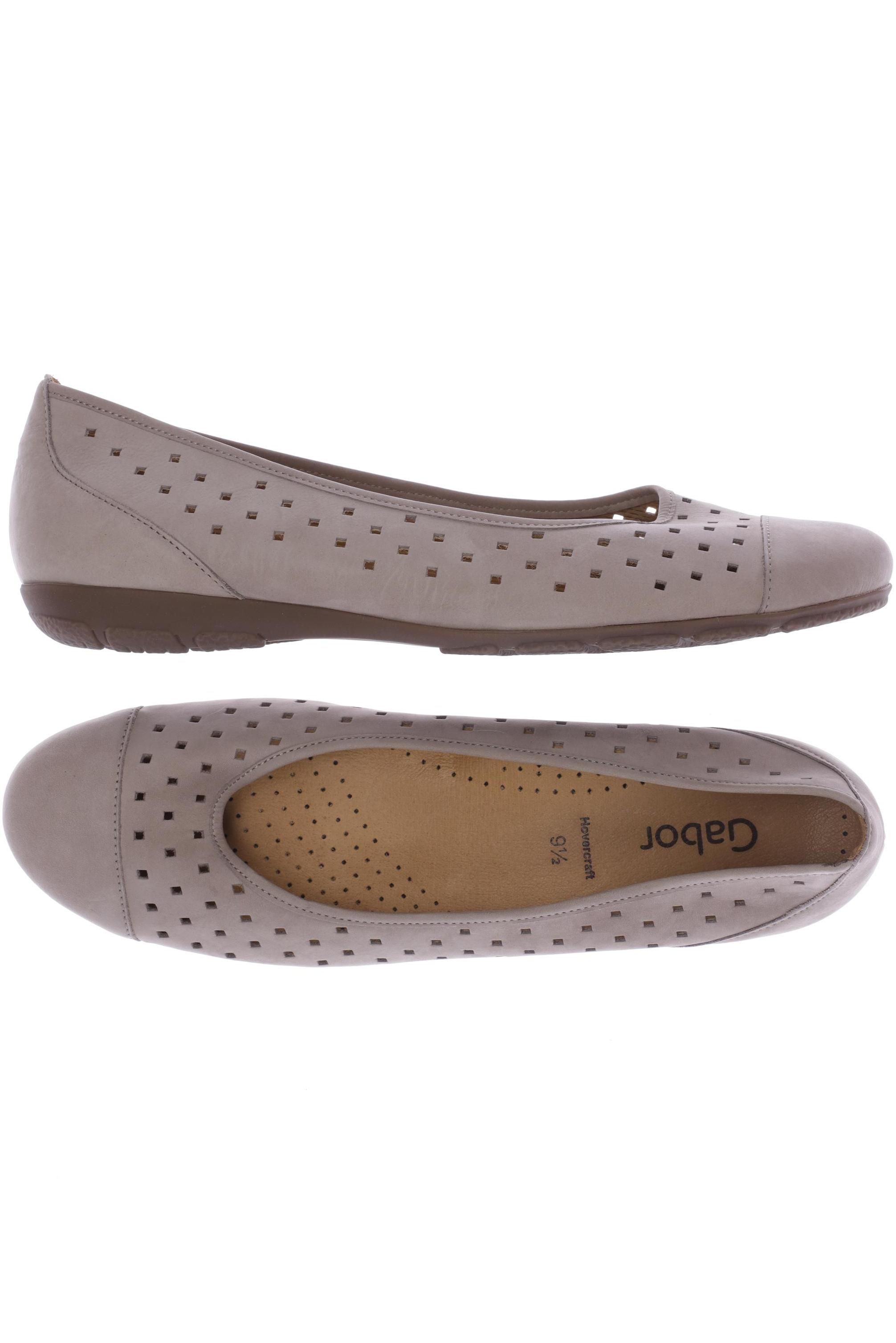 

Gabor Damen Ballerinas, beige, Gr. 9.5
