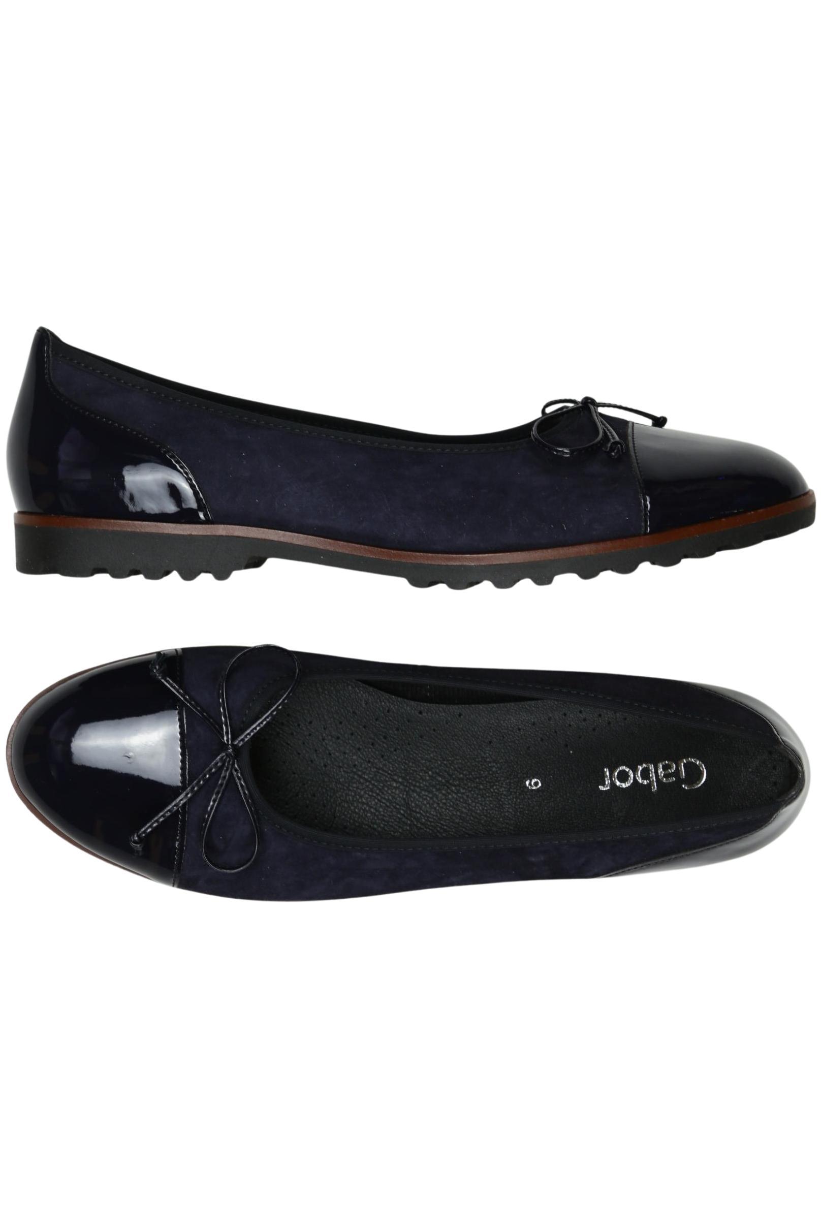

Gabor Damen Ballerinas, marineblau, Gr. 9