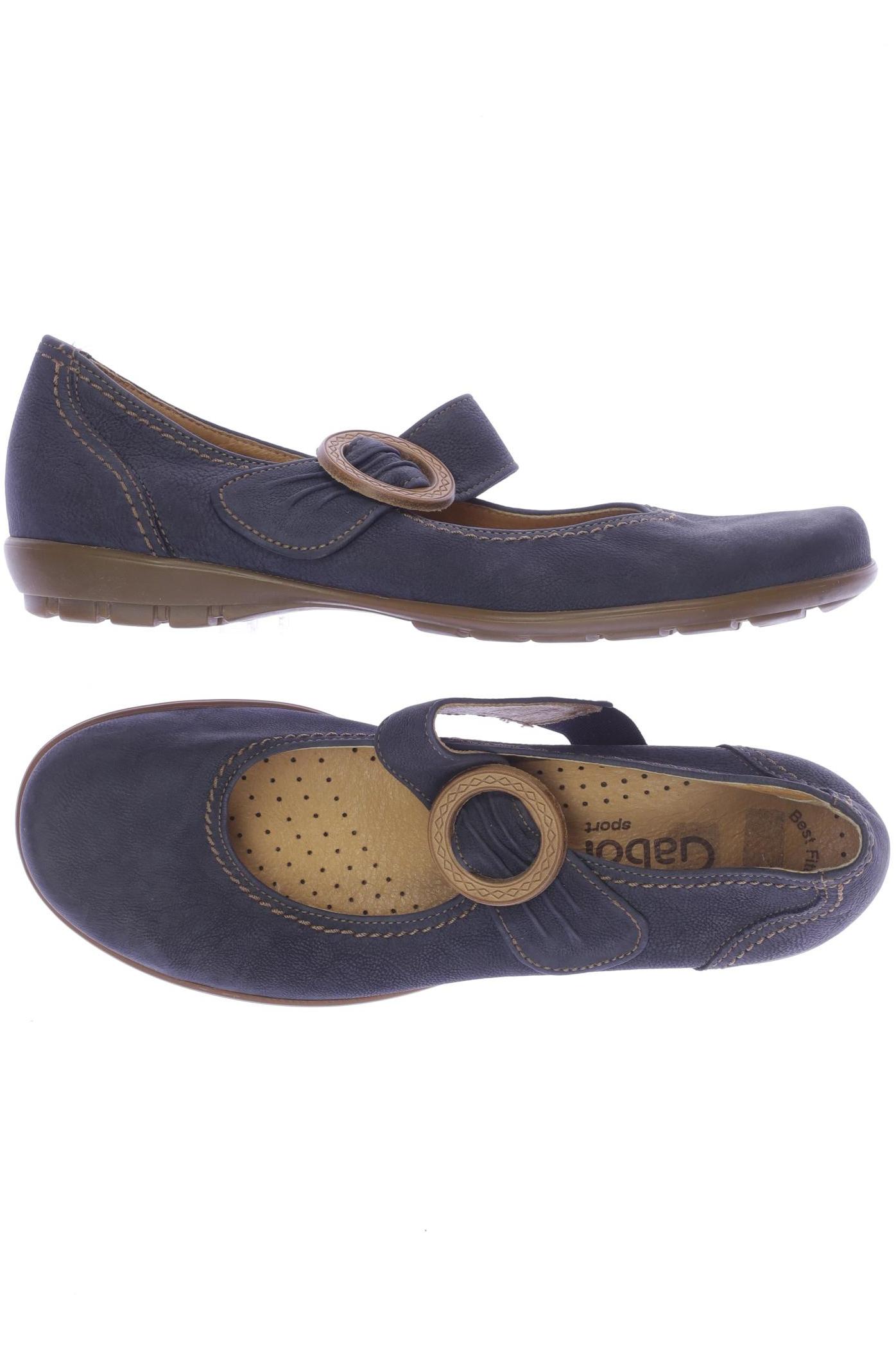 

Gabor Damen Ballerinas, marineblau, Gr. 4.5