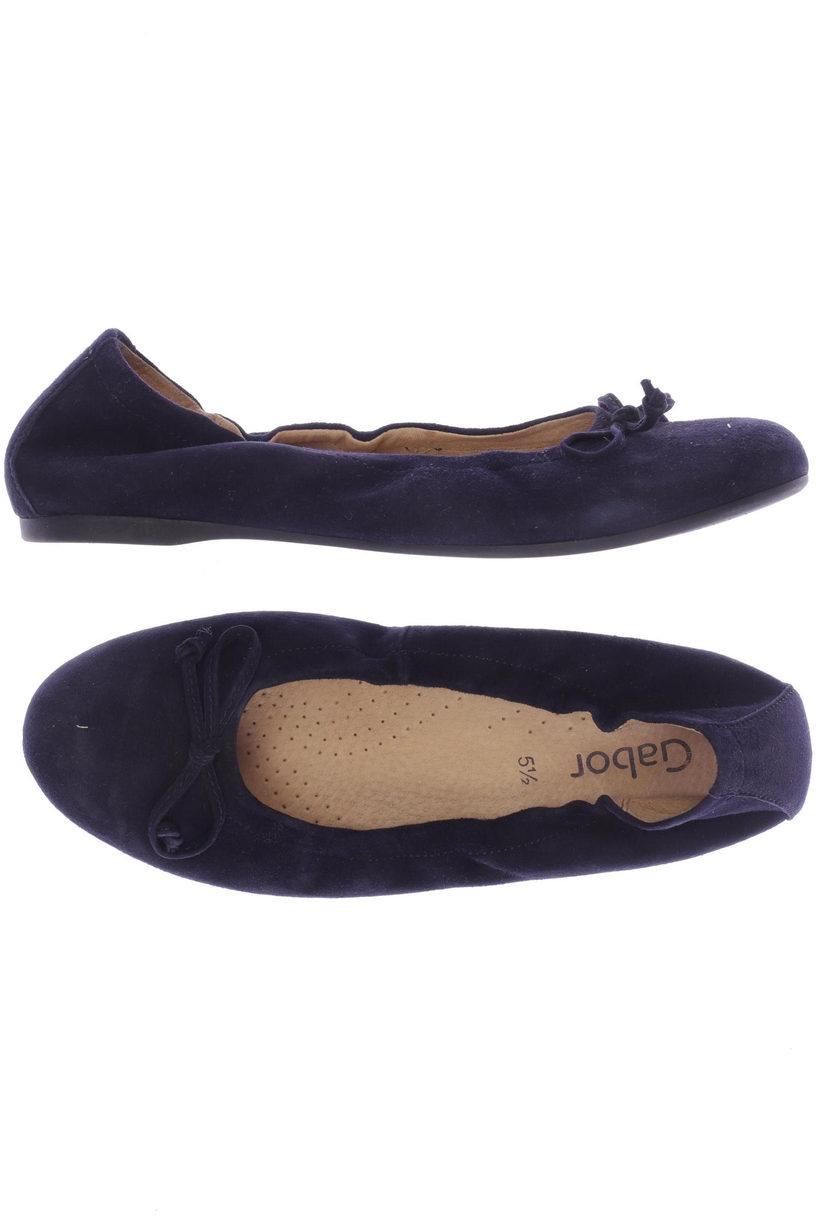 

Gabor Damen Ballerinas, marineblau, Gr. 5.5