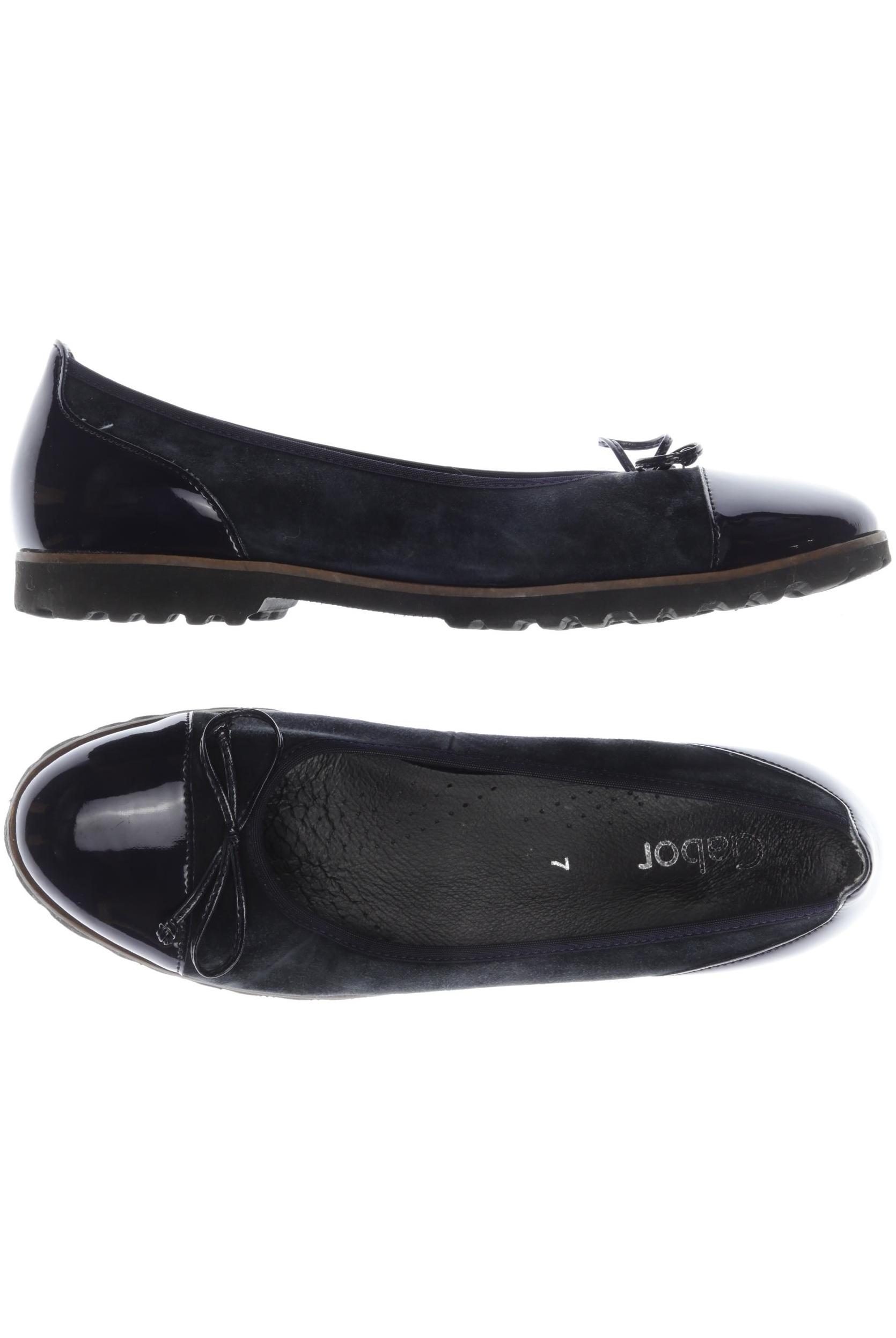 

Gabor Damen Ballerinas, marineblau, Gr. 7