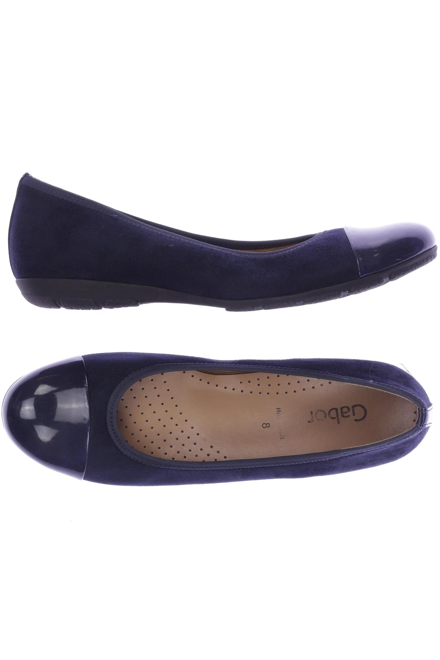 

Gabor Damen Ballerinas, marineblau, Gr. 8