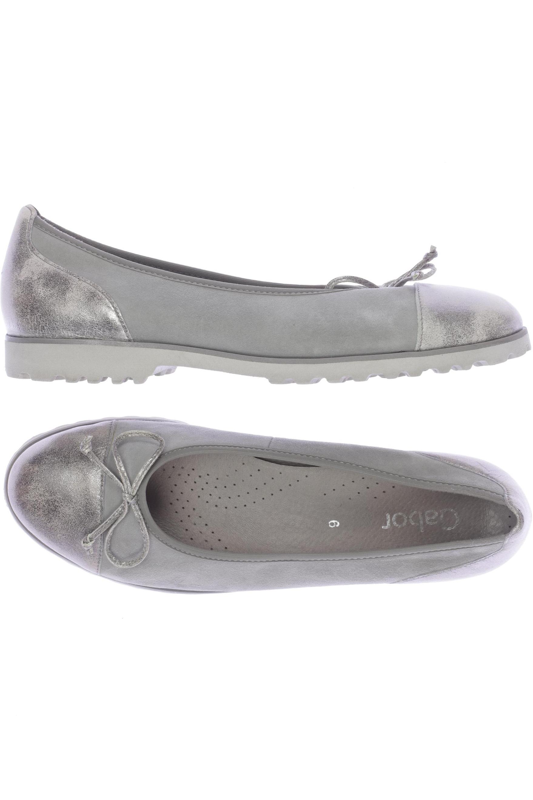 

Gabor Damen Ballerinas, grau, Gr. 6