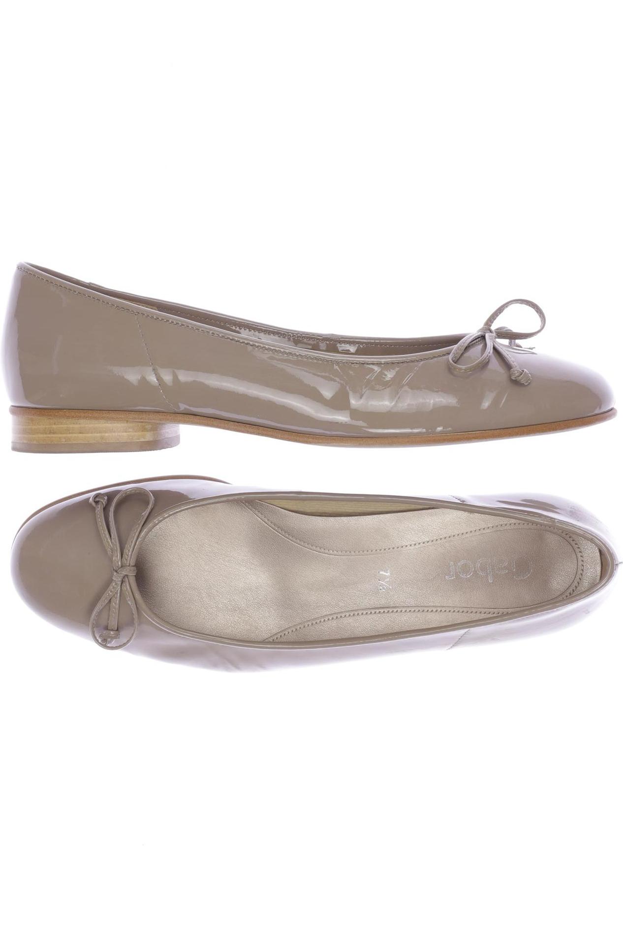 

Gabor Damen Ballerinas, beige, Gr. 7.5