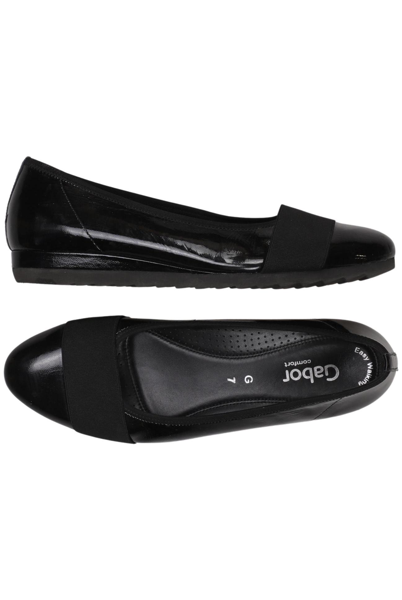 

Gabor Damen Ballerinas, schwarz, Gr. 7