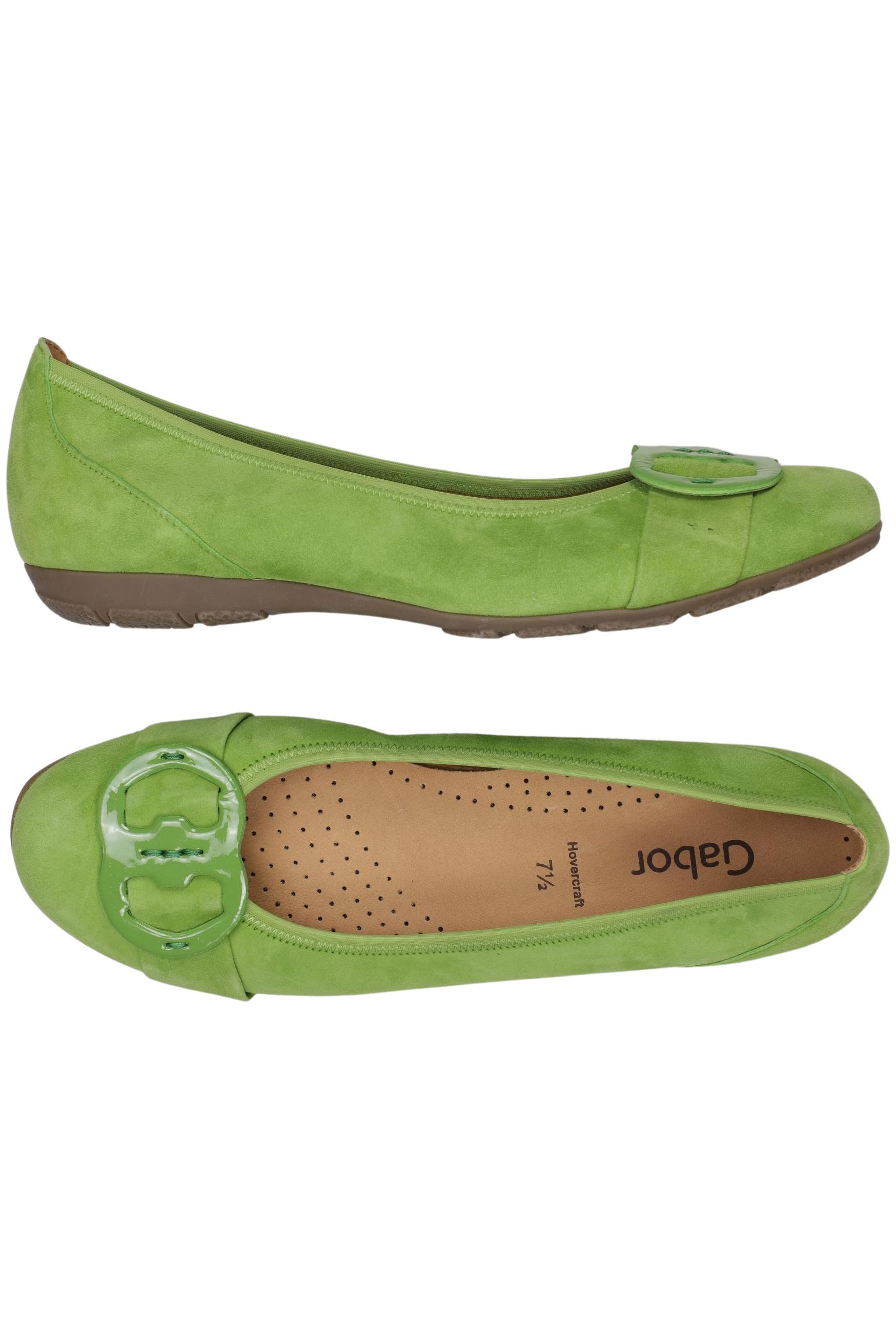 

Gabor Damen Ballerinas, grün, Gr. 7.5