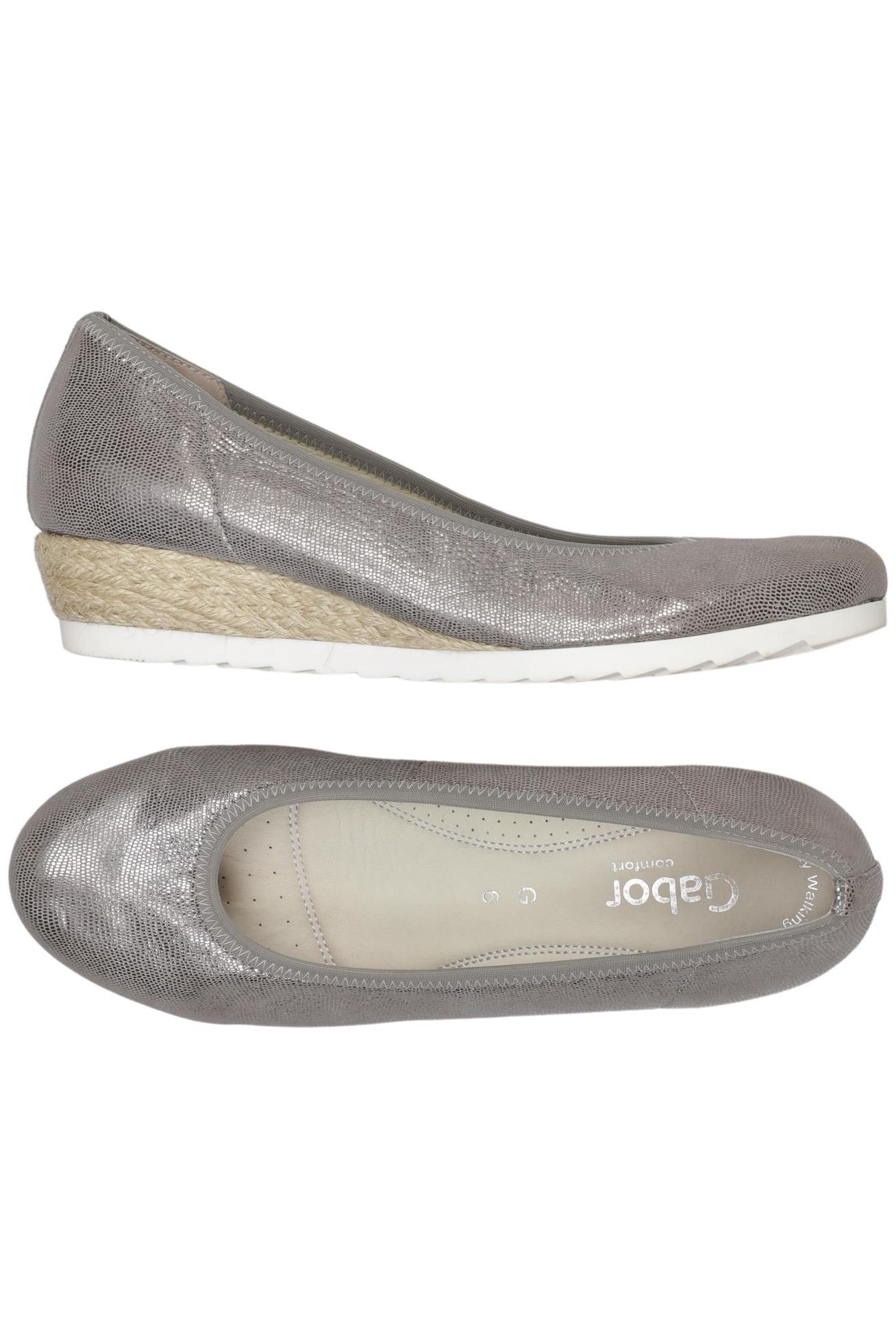 

Gabor Damen Ballerinas, grau, Gr. 6