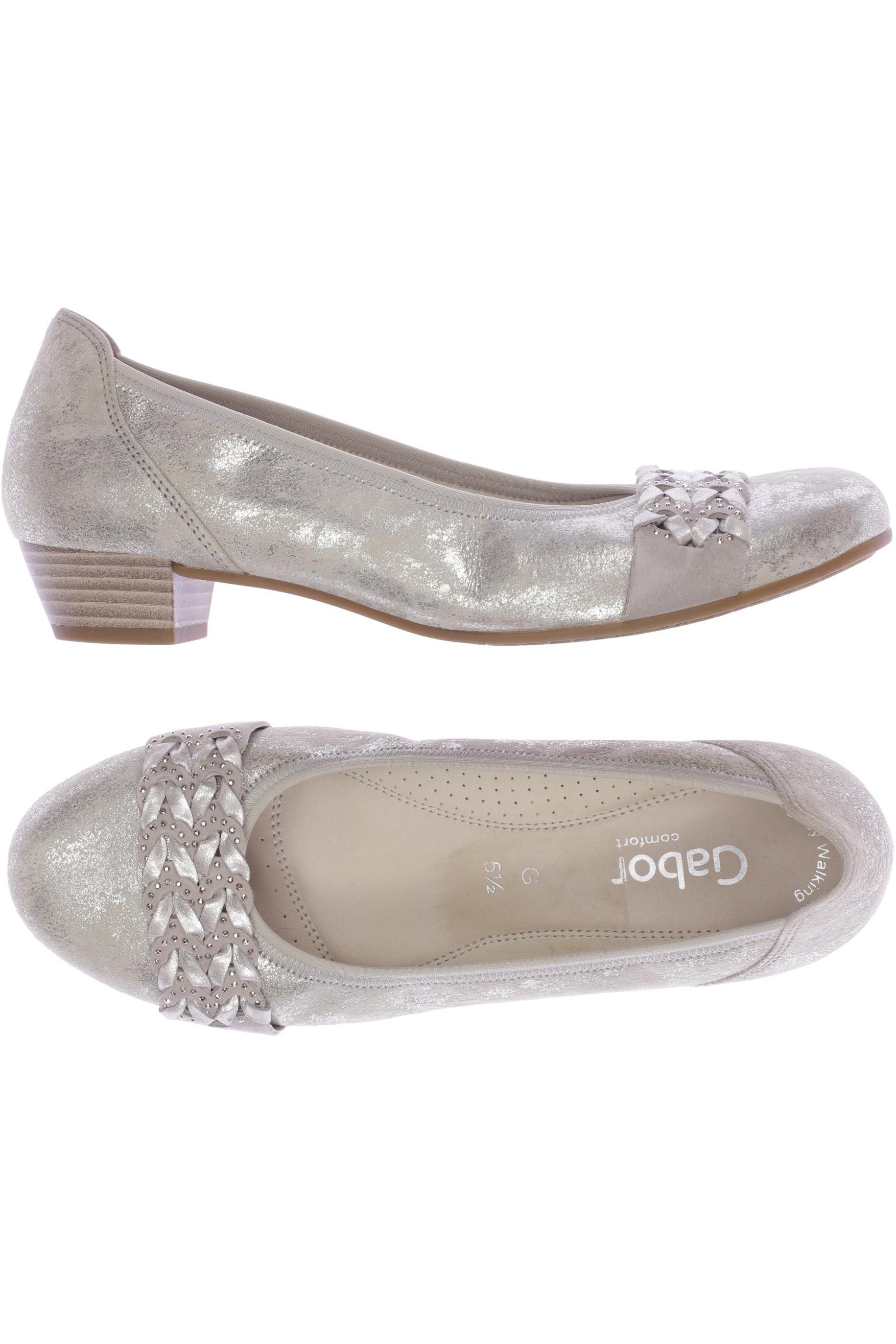

Gabor Damen Ballerinas, grau, Gr. 5.5
