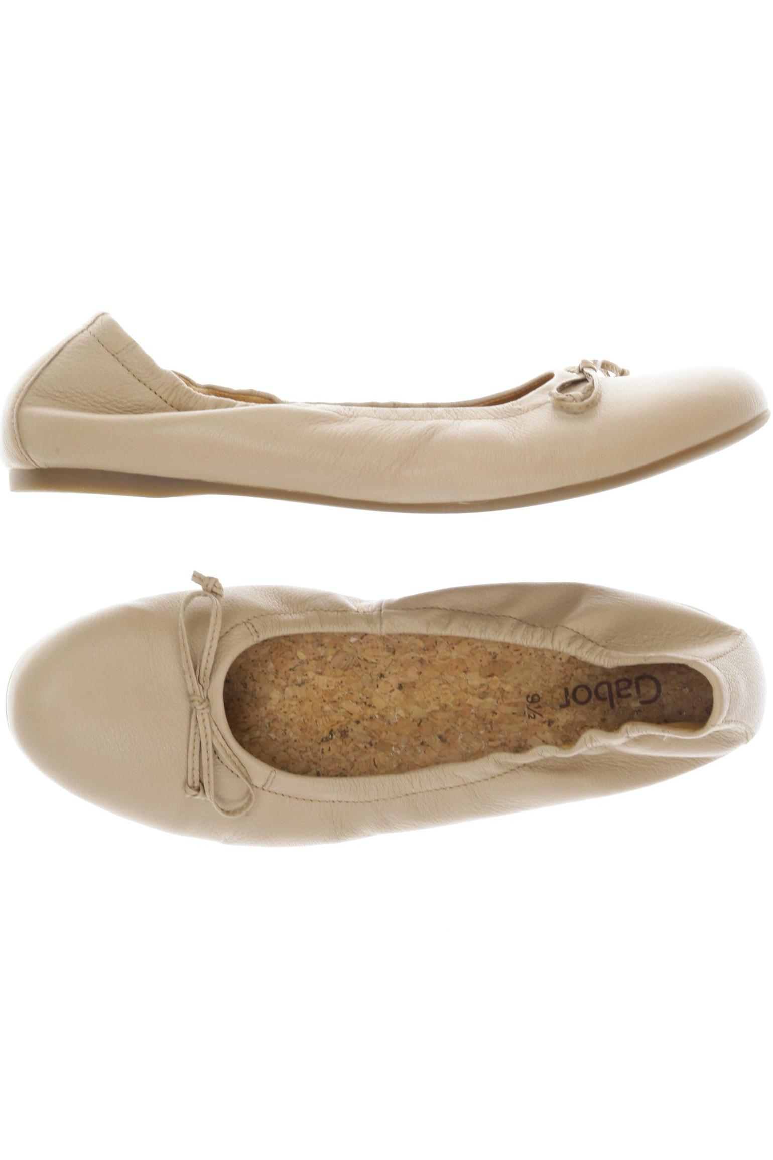 

Gabor Damen Ballerinas, beige, Gr. 9.5