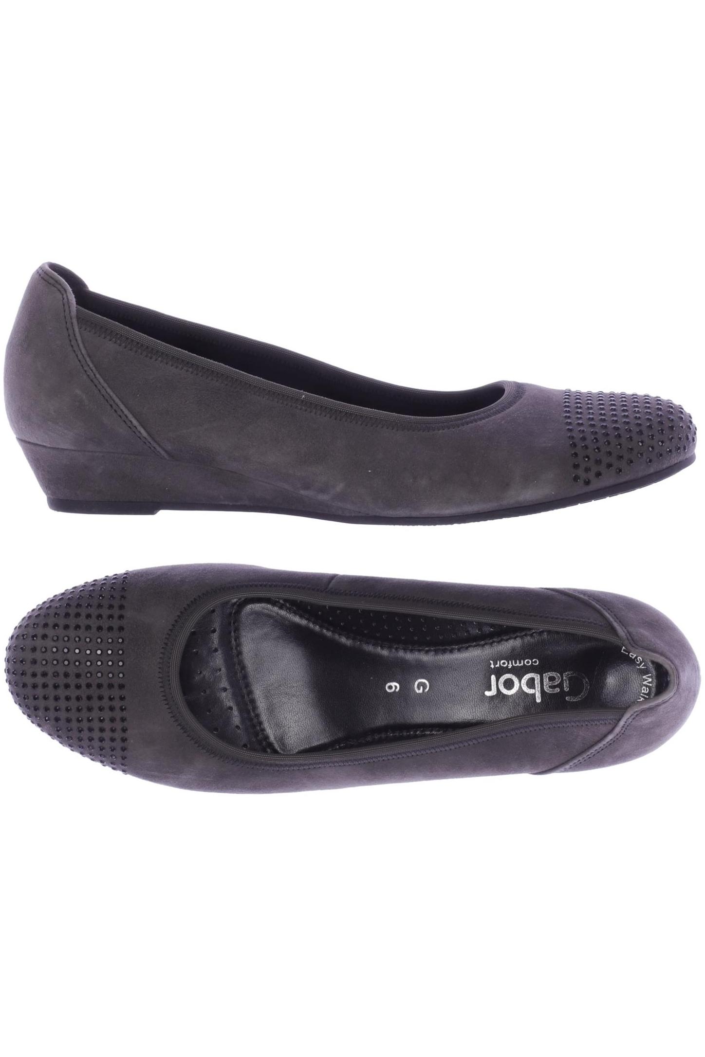 

Gabor Damen Ballerinas, grau, Gr. 6