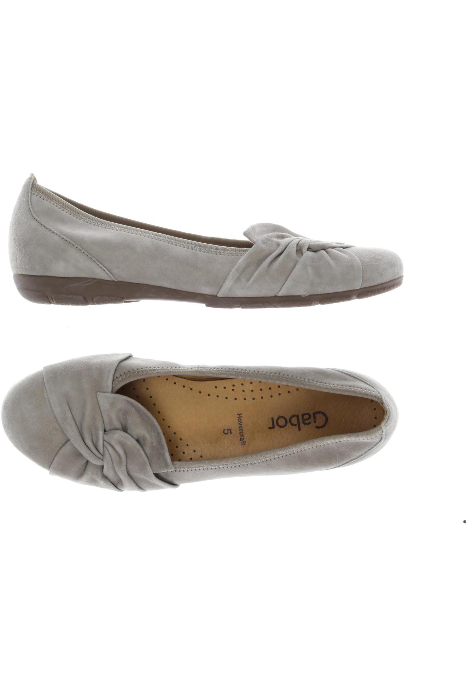 

Gabor Damen Ballerinas, grau, Gr. 5