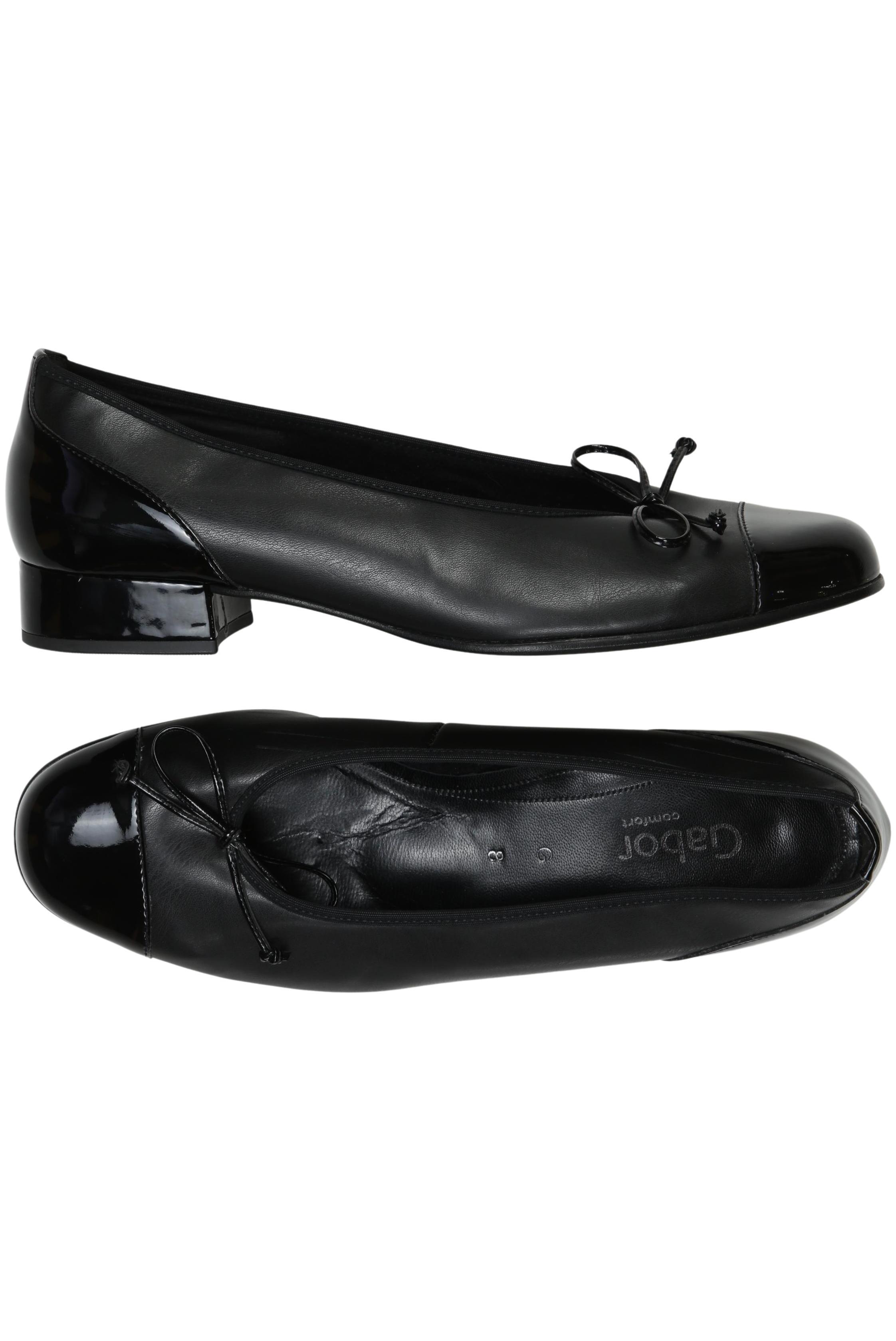 

Gabor Damen Ballerinas, schwarz, Gr. 8