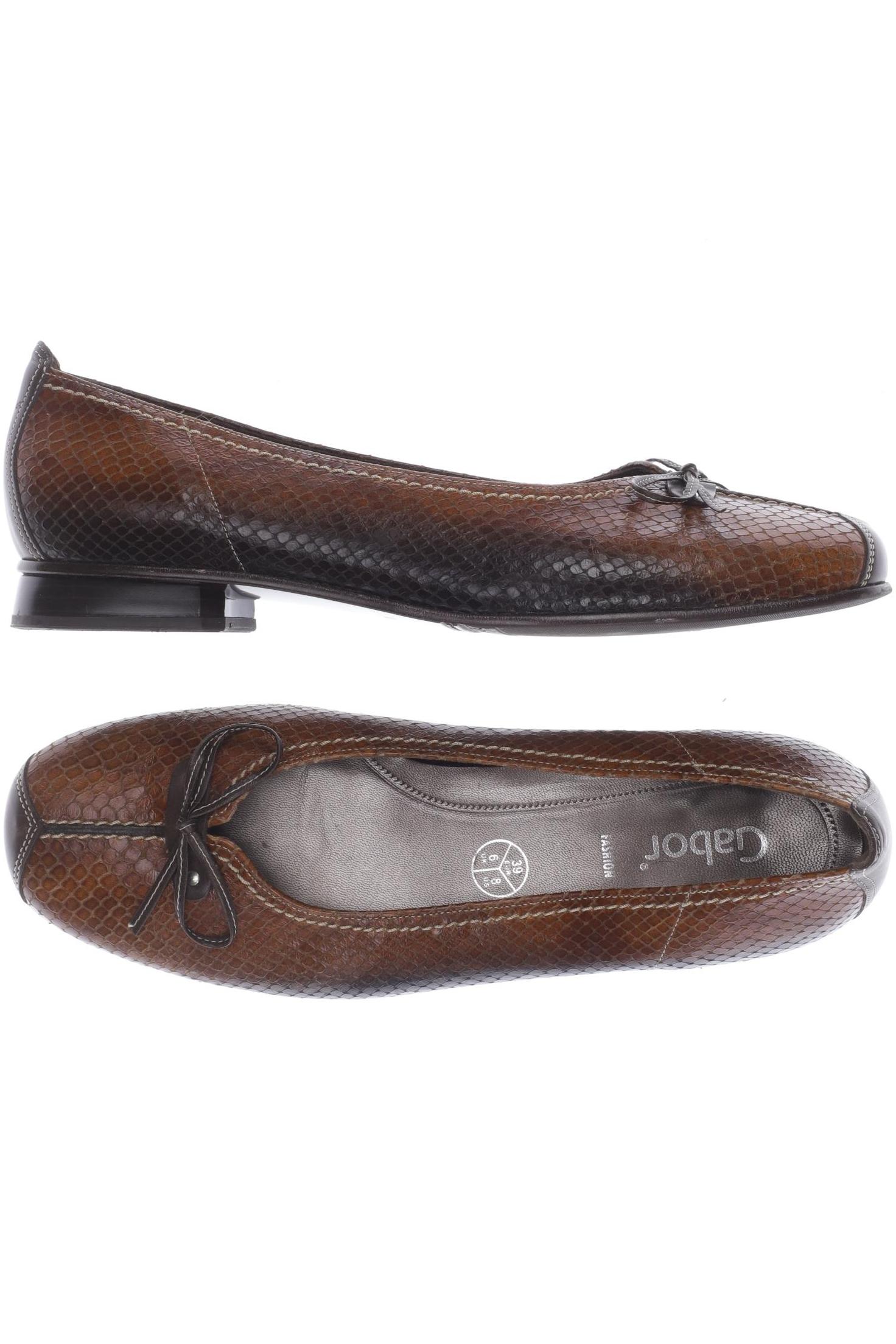 

Gabor Damen Ballerinas, braun, Gr. 6