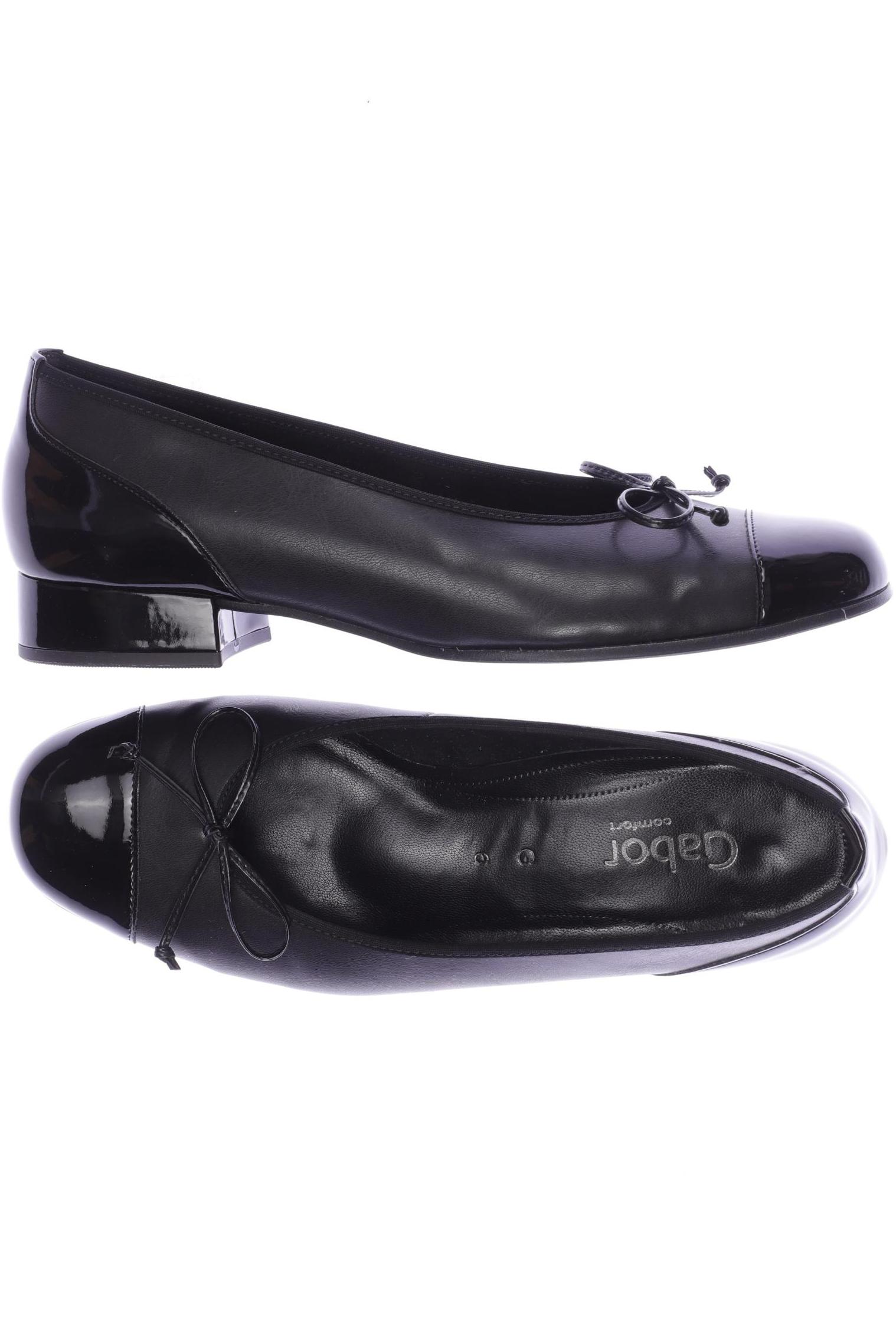 

Gabor Damen Ballerinas, schwarz, Gr. 6