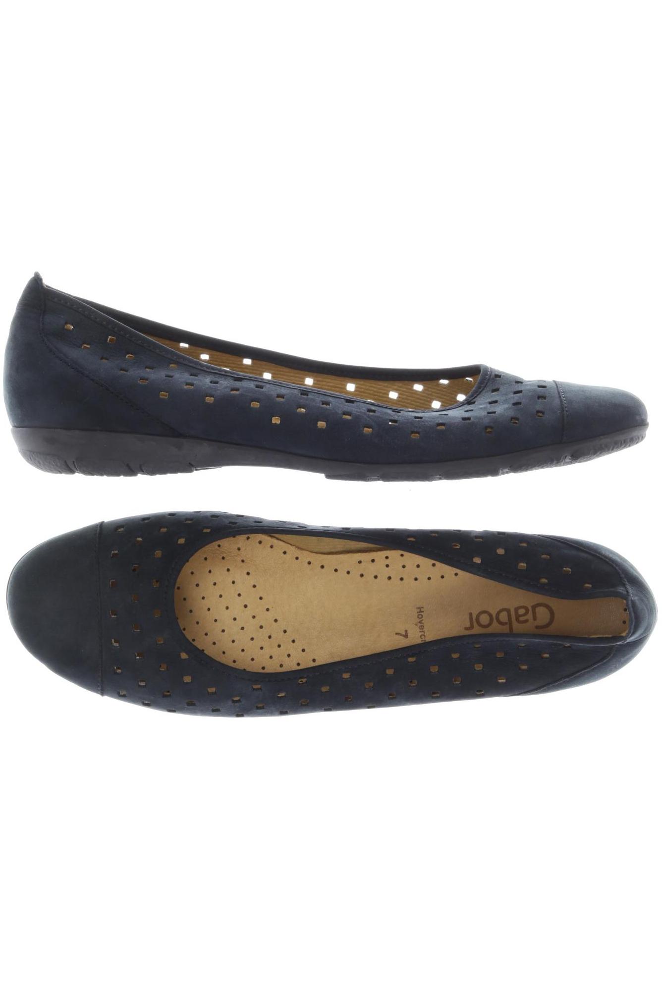 

Gabor Damen Ballerinas, marineblau, Gr. 7