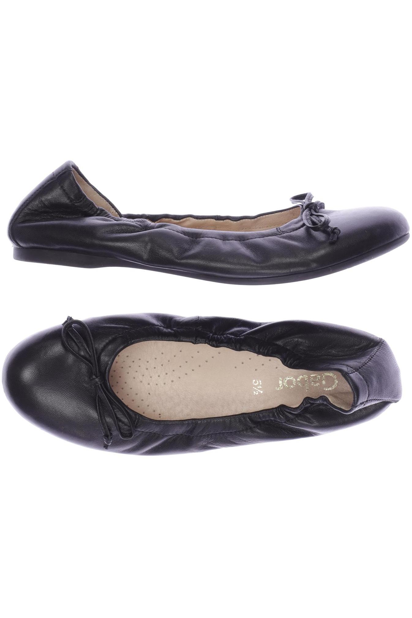 

Gabor Damen Ballerinas, schwarz, Gr. 5.5