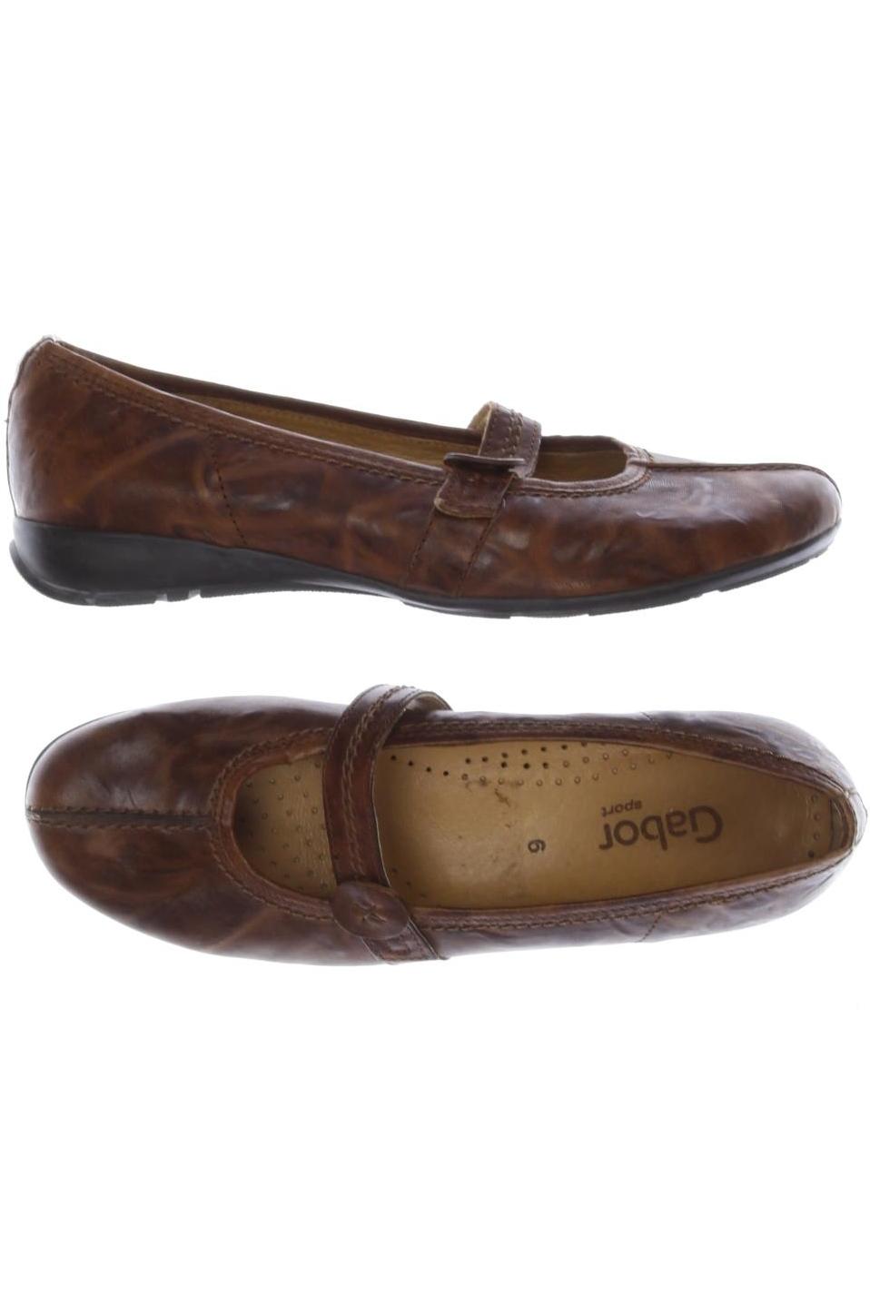 

Gabor Damen Ballerinas, braun, Gr. 6