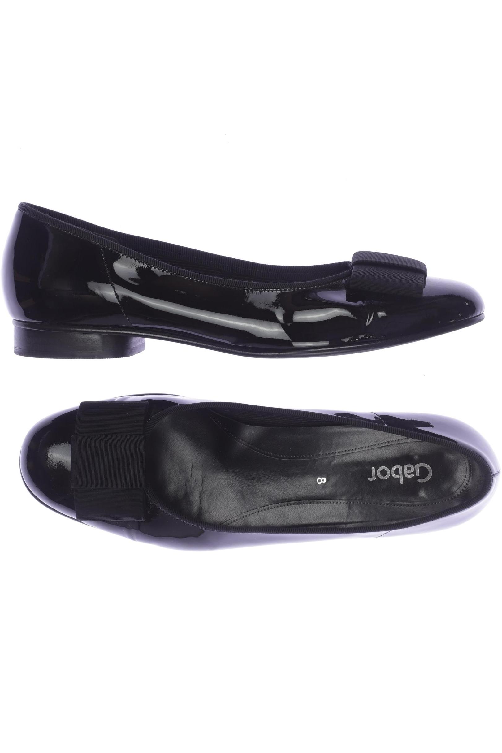 

Gabor Damen Ballerinas, schwarz, Gr. 8