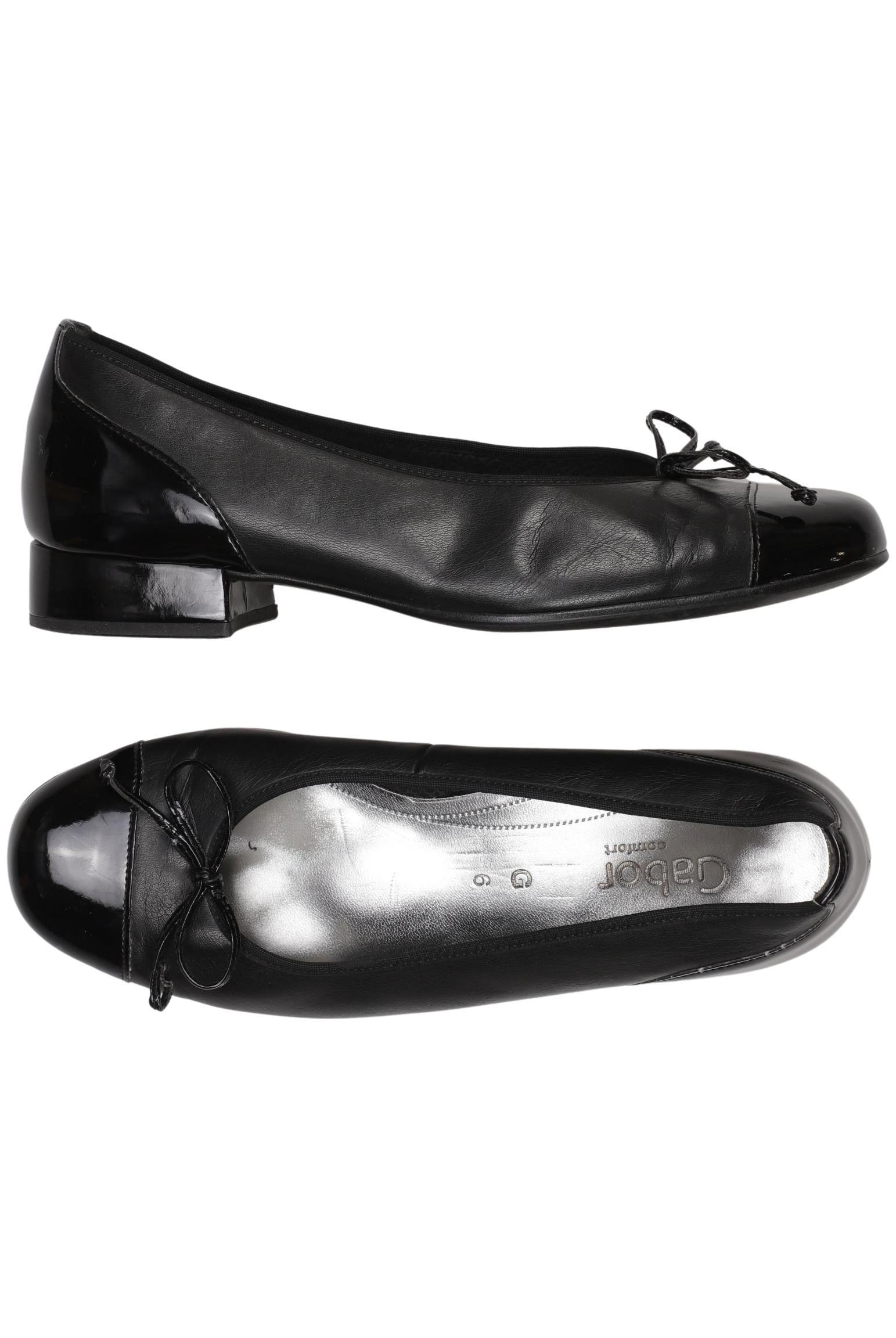 

Gabor Damen Ballerinas, schwarz, Gr. 6