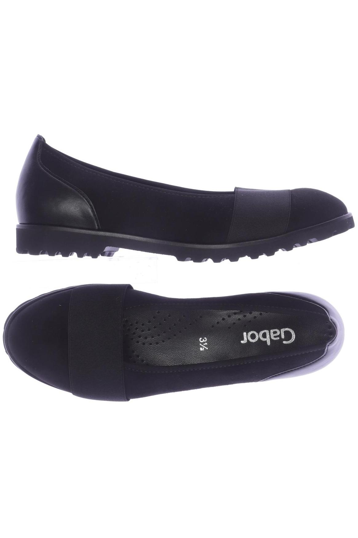 

Gabor Damen Ballerinas, schwarz, Gr. 3.5