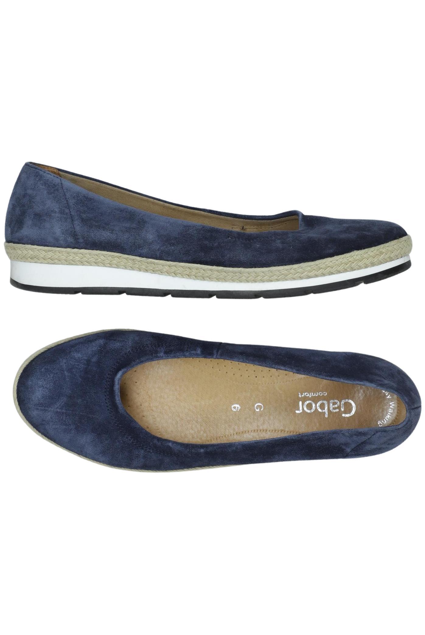

Gabor Damen Ballerinas, marineblau, Gr. 6