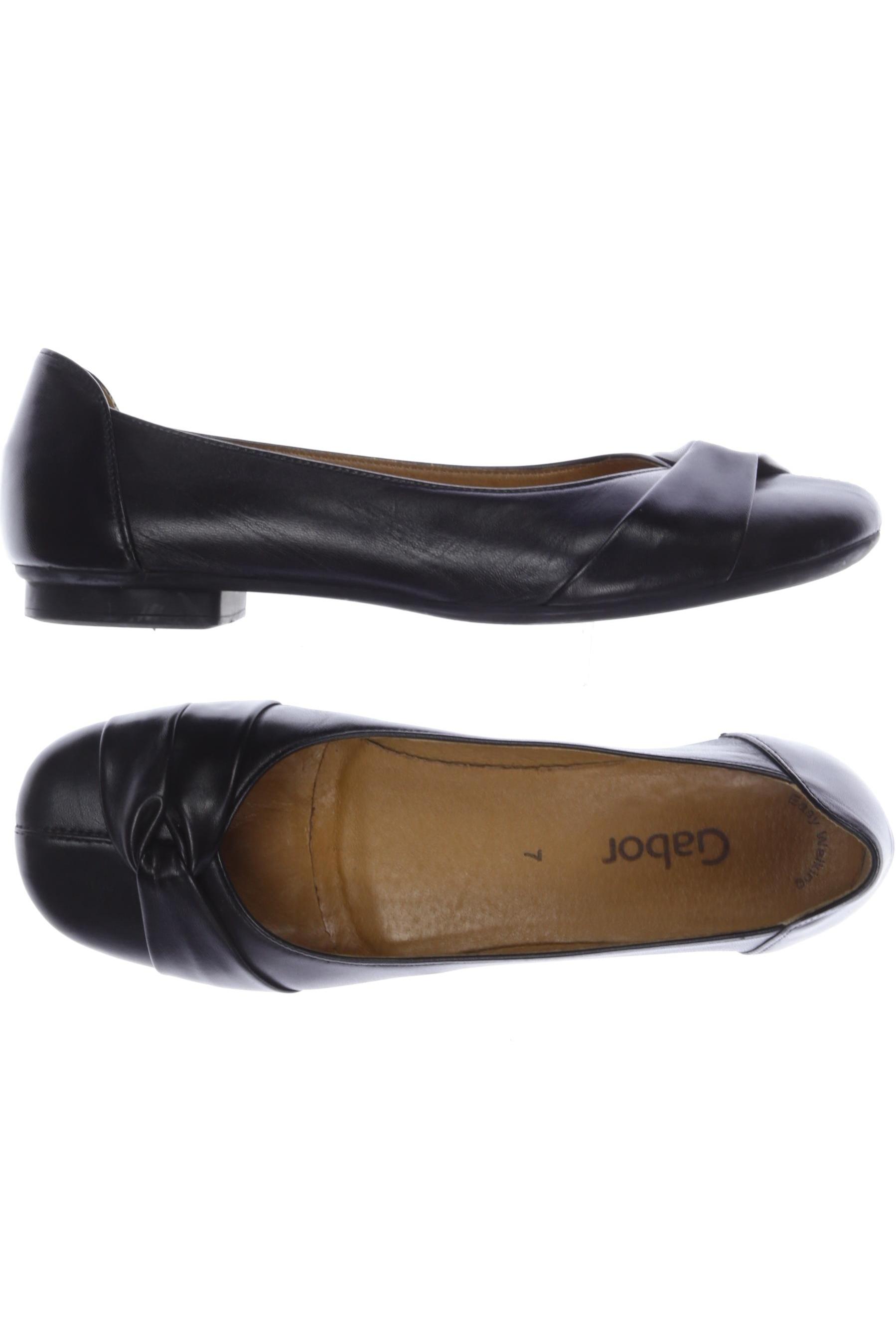 

Gabor Damen Ballerinas, schwarz, Gr. 7