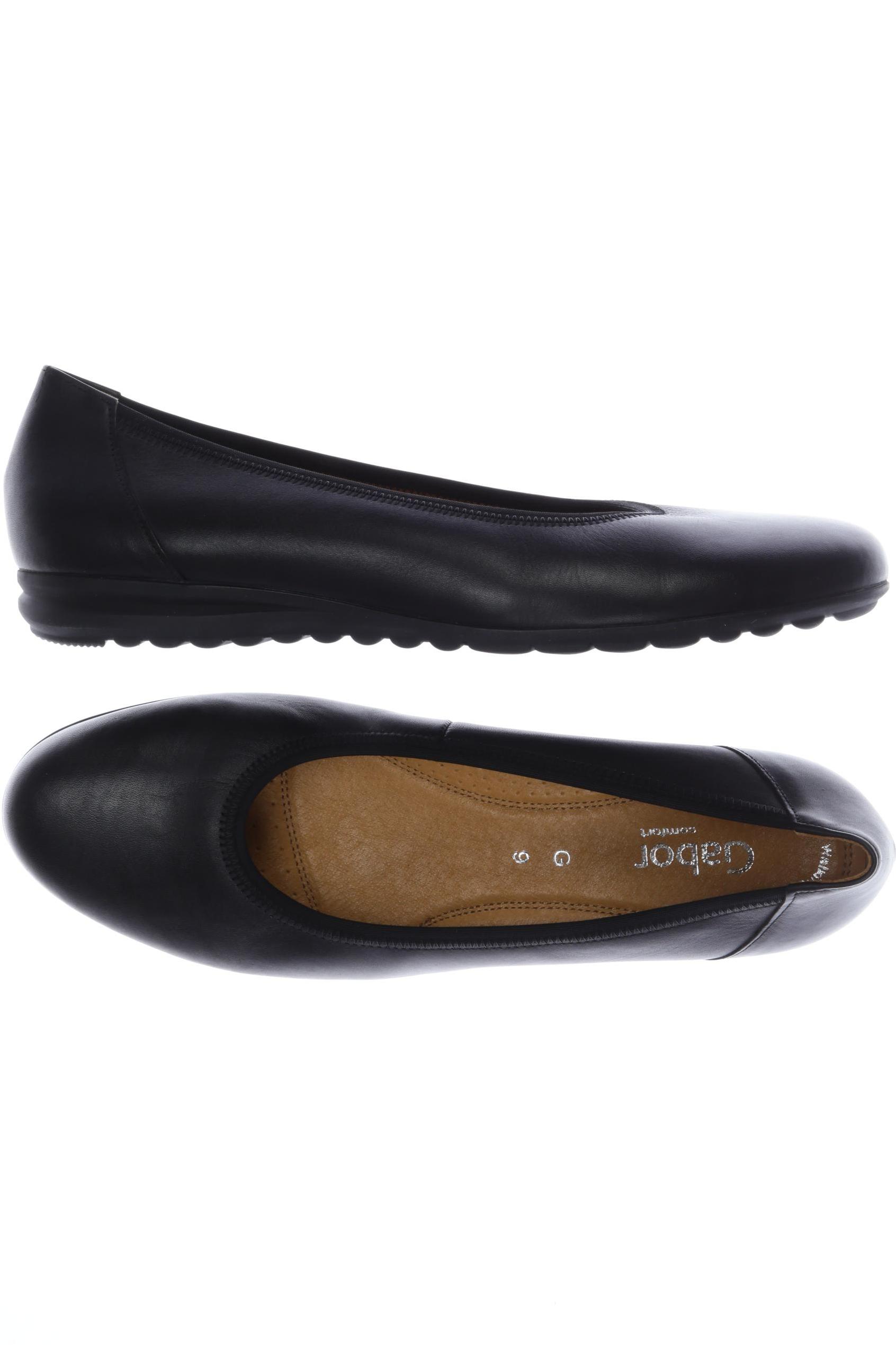 

Gabor Damen Ballerinas, schwarz, Gr. 9