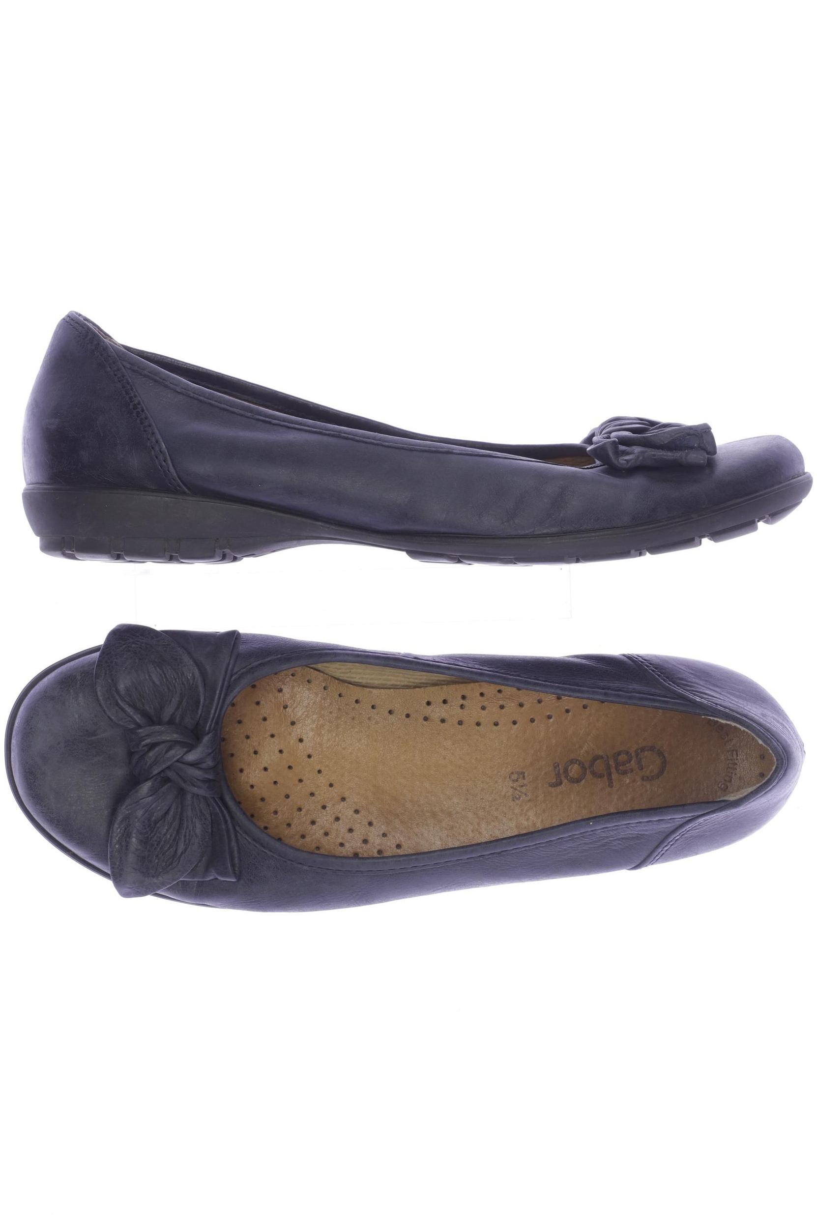 

Gabor Damen Ballerinas, marineblau, Gr. 5.5