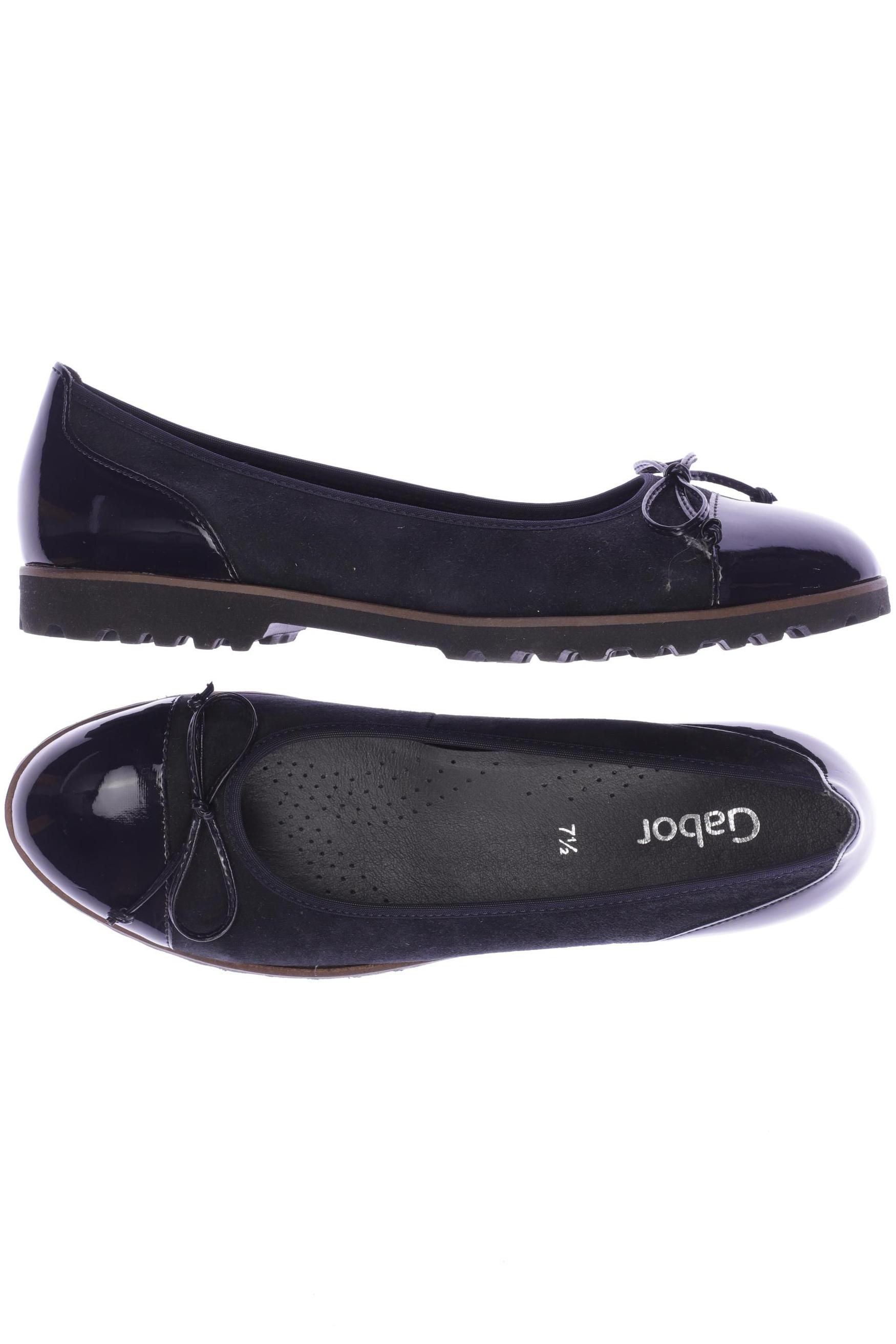 

Gabor Damen Ballerinas, marineblau, Gr. 7.5