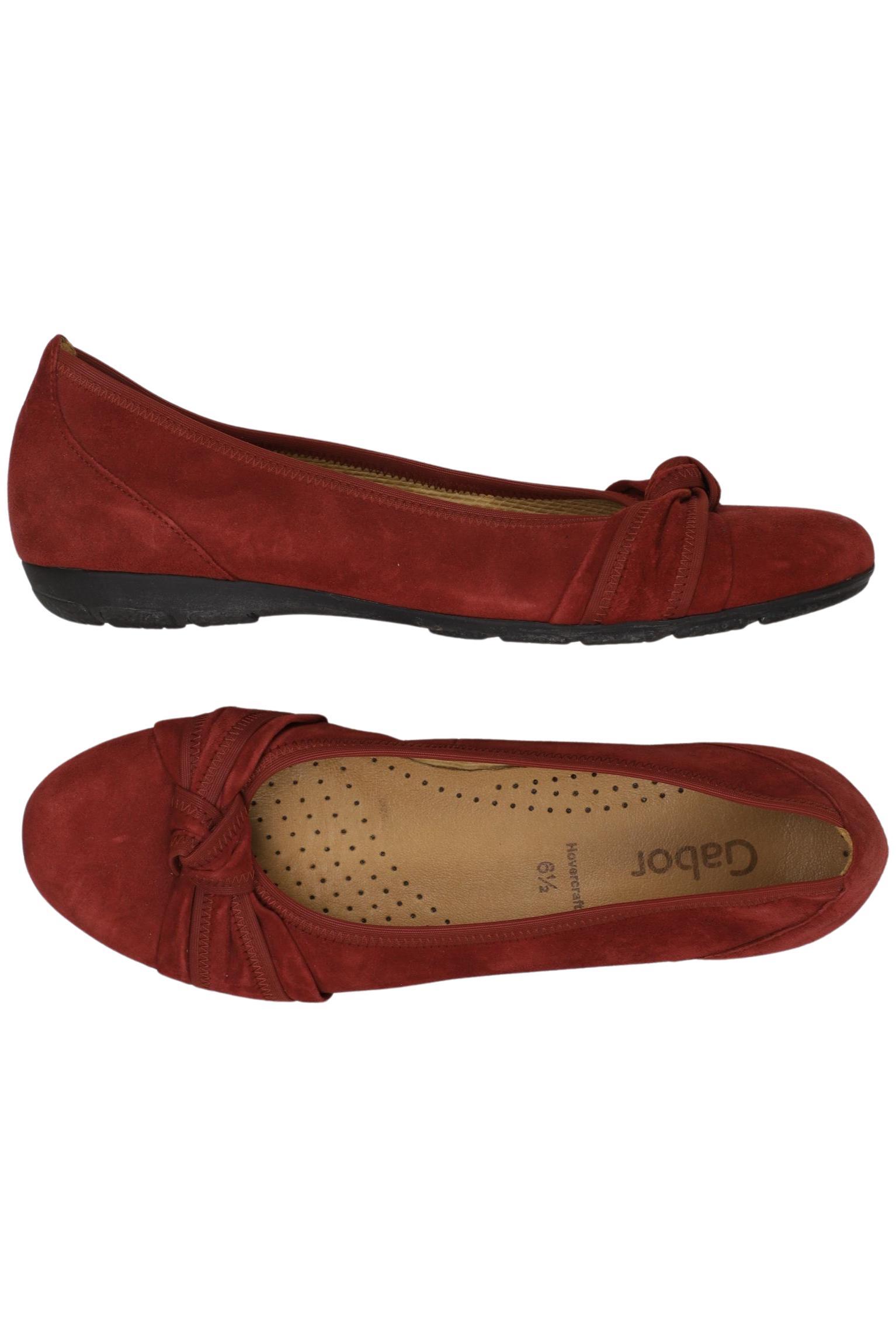 

Gabor Damen Ballerinas, rot, Gr. 6.5