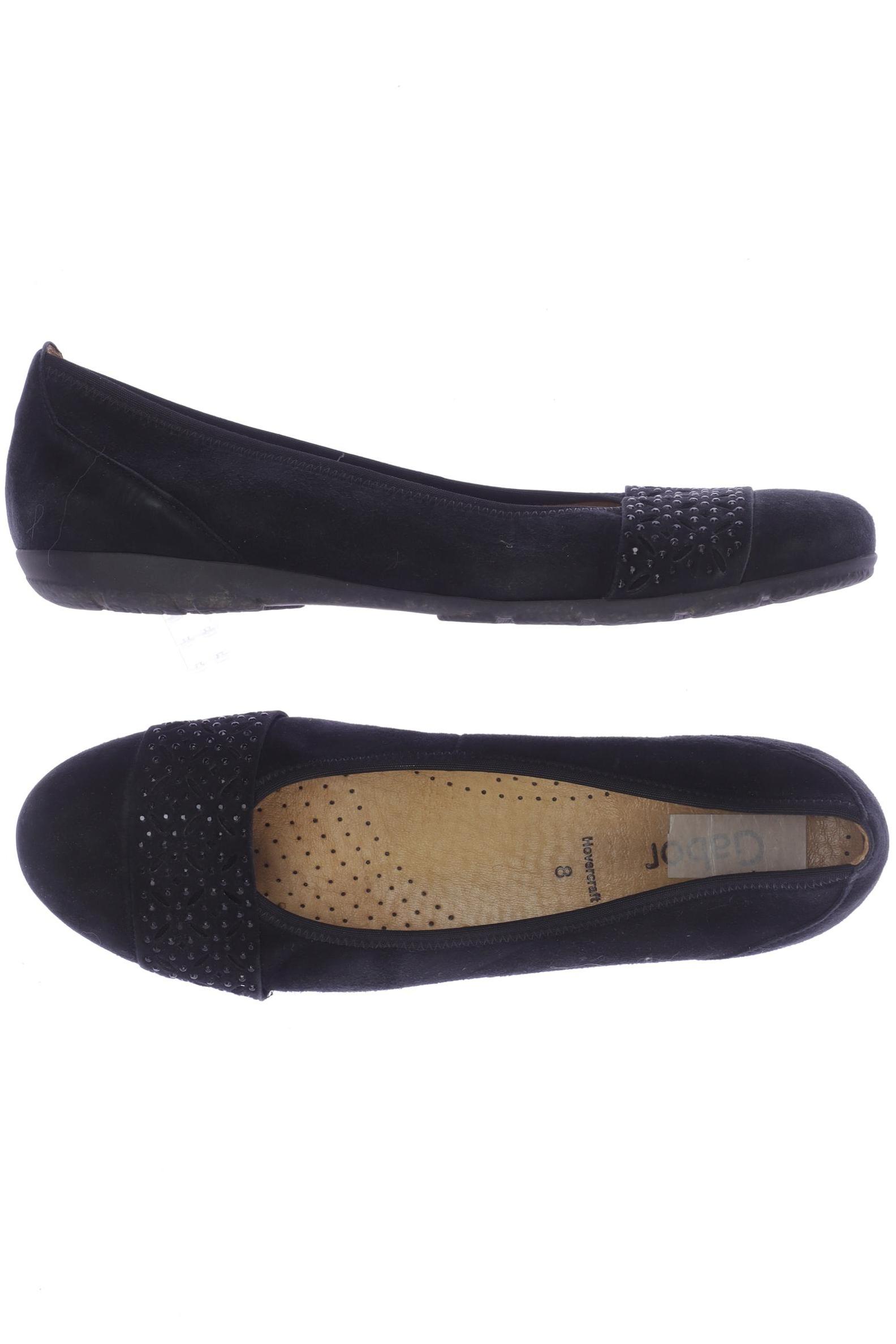 

Gabor Damen Ballerinas, schwarz, Gr. 8