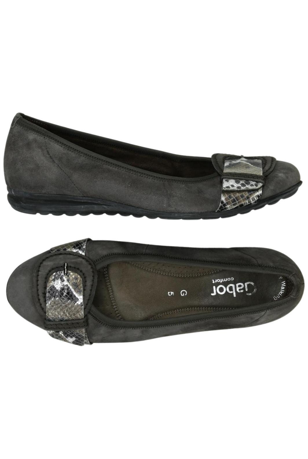 

Gabor Damen Ballerinas, grau, Gr. 5