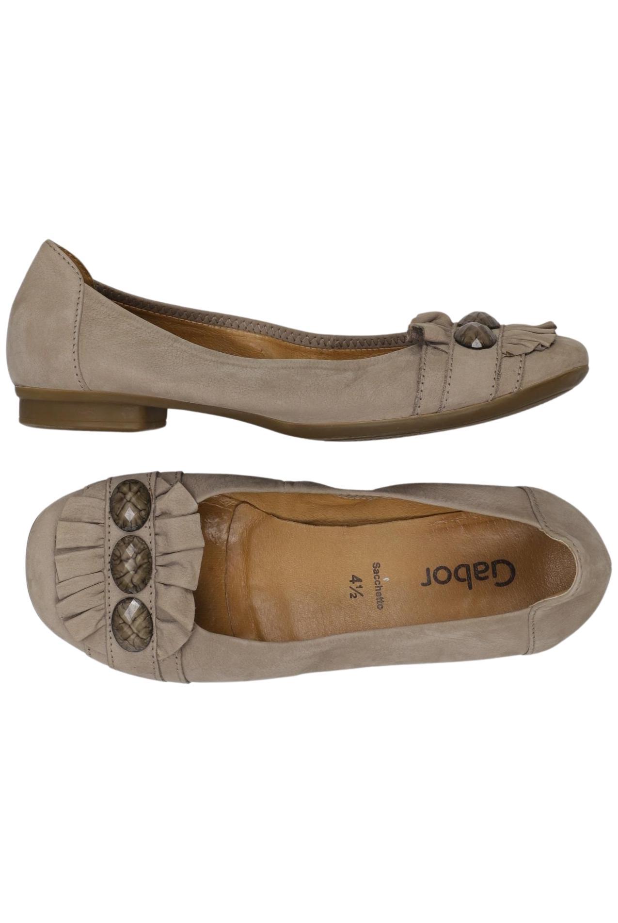 

Gabor Damen Ballerinas, beige, Gr. 4.5
