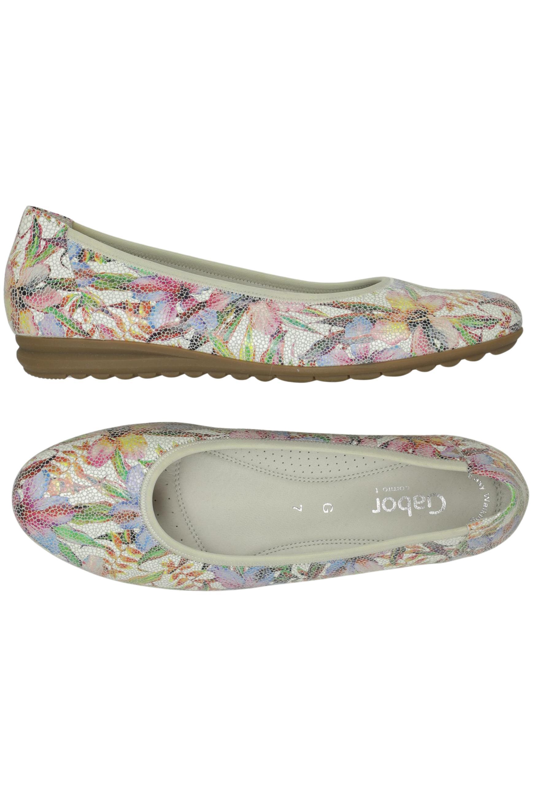 

Gabor Damen Ballerinas, weiß, Gr. 7