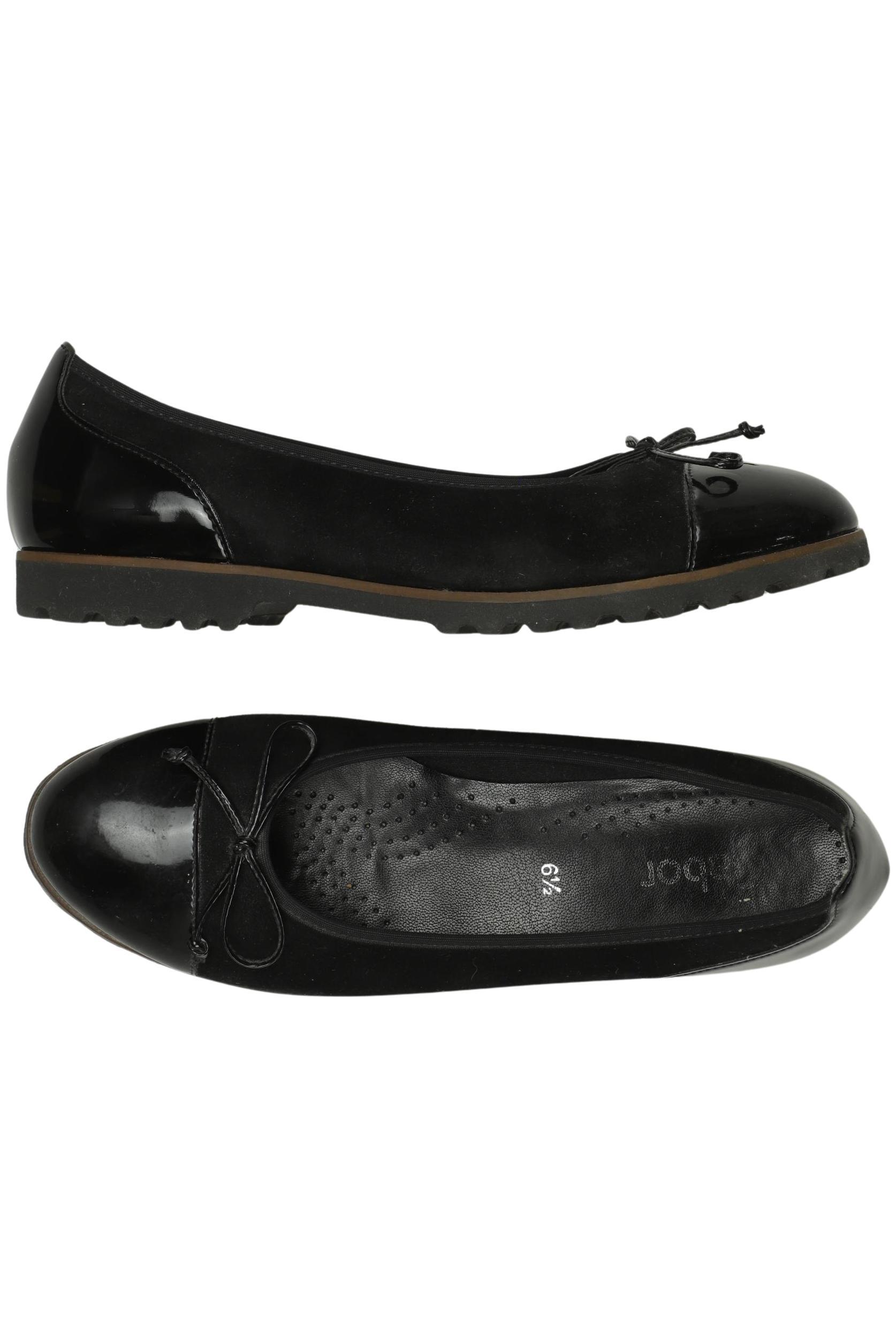 

Gabor Damen Ballerinas, schwarz, Gr. 6.5