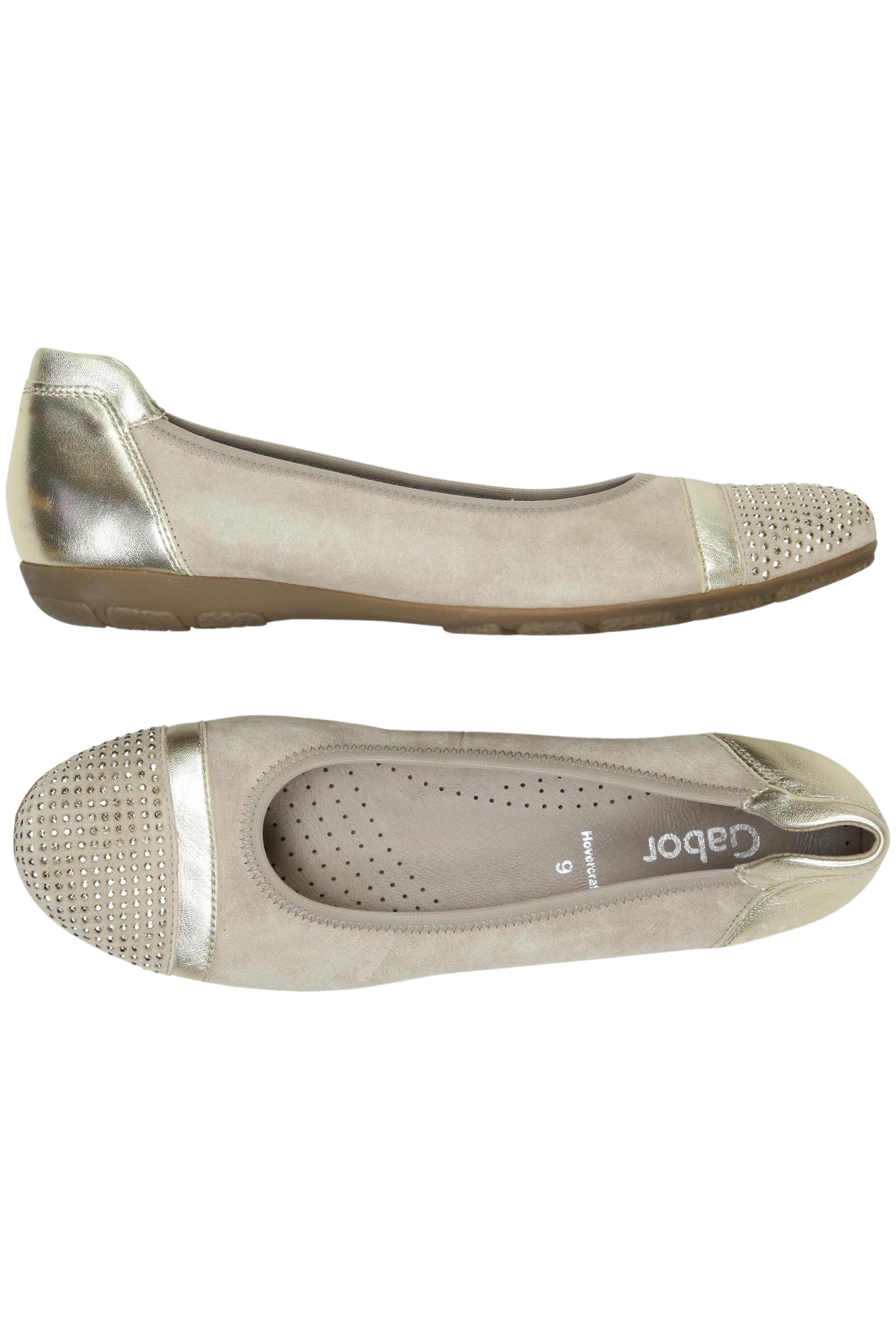 

Gabor Damen Ballerinas, beige, Gr. 9