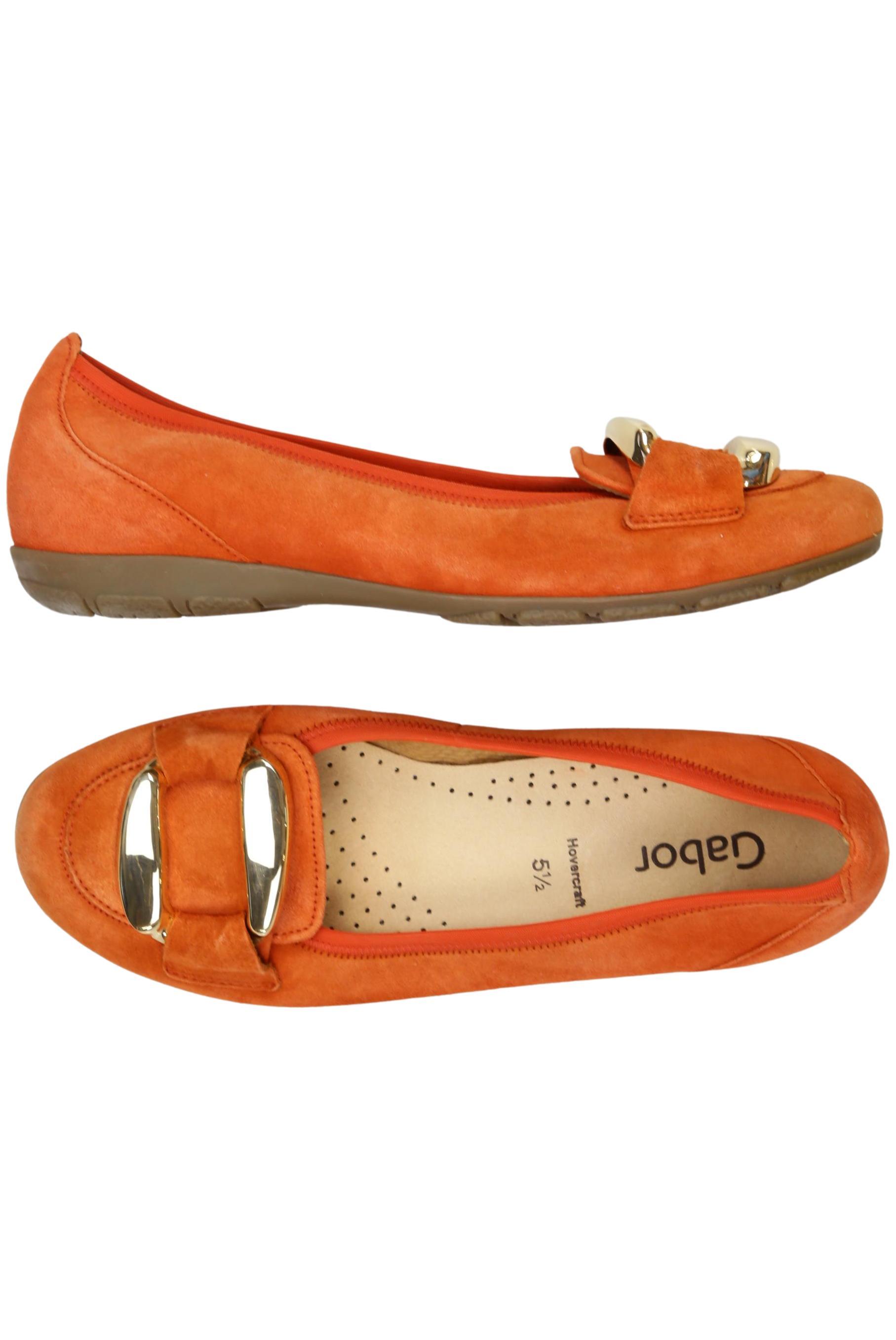 

Gabor Damen Ballerinas, orange, Gr. 5.5