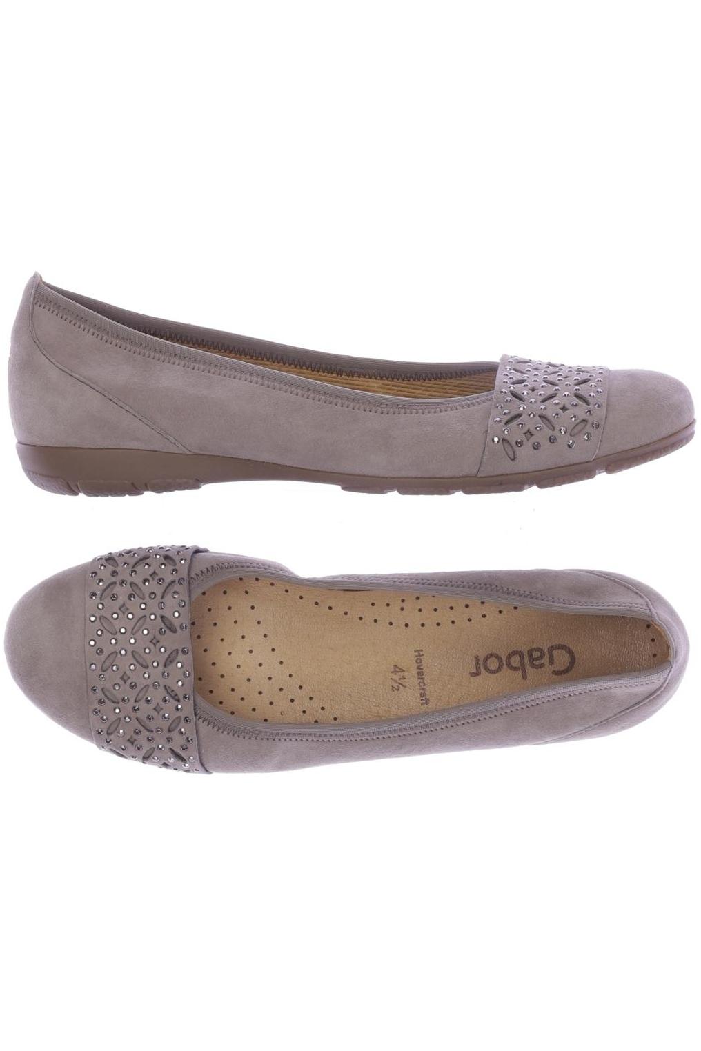 

Gabor Damen Ballerinas, beige, Gr. 4.5