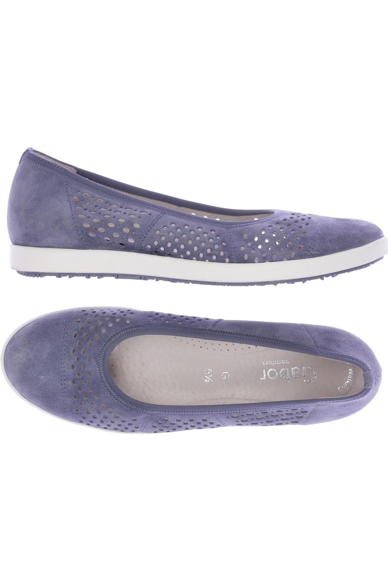 

Gabor Damen Ballerinas, blau, Gr. 5.5