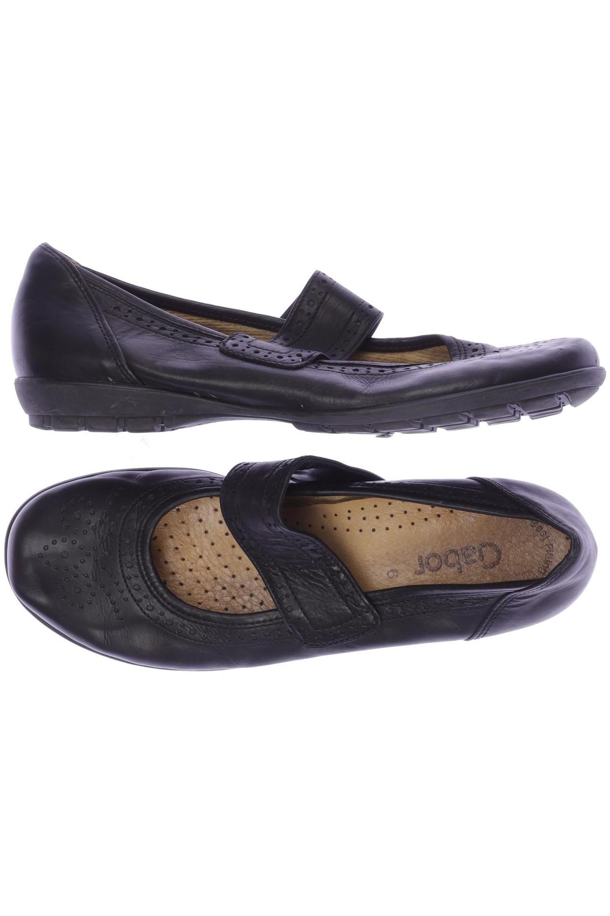 

Gabor Damen Ballerinas, schwarz, Gr. 6