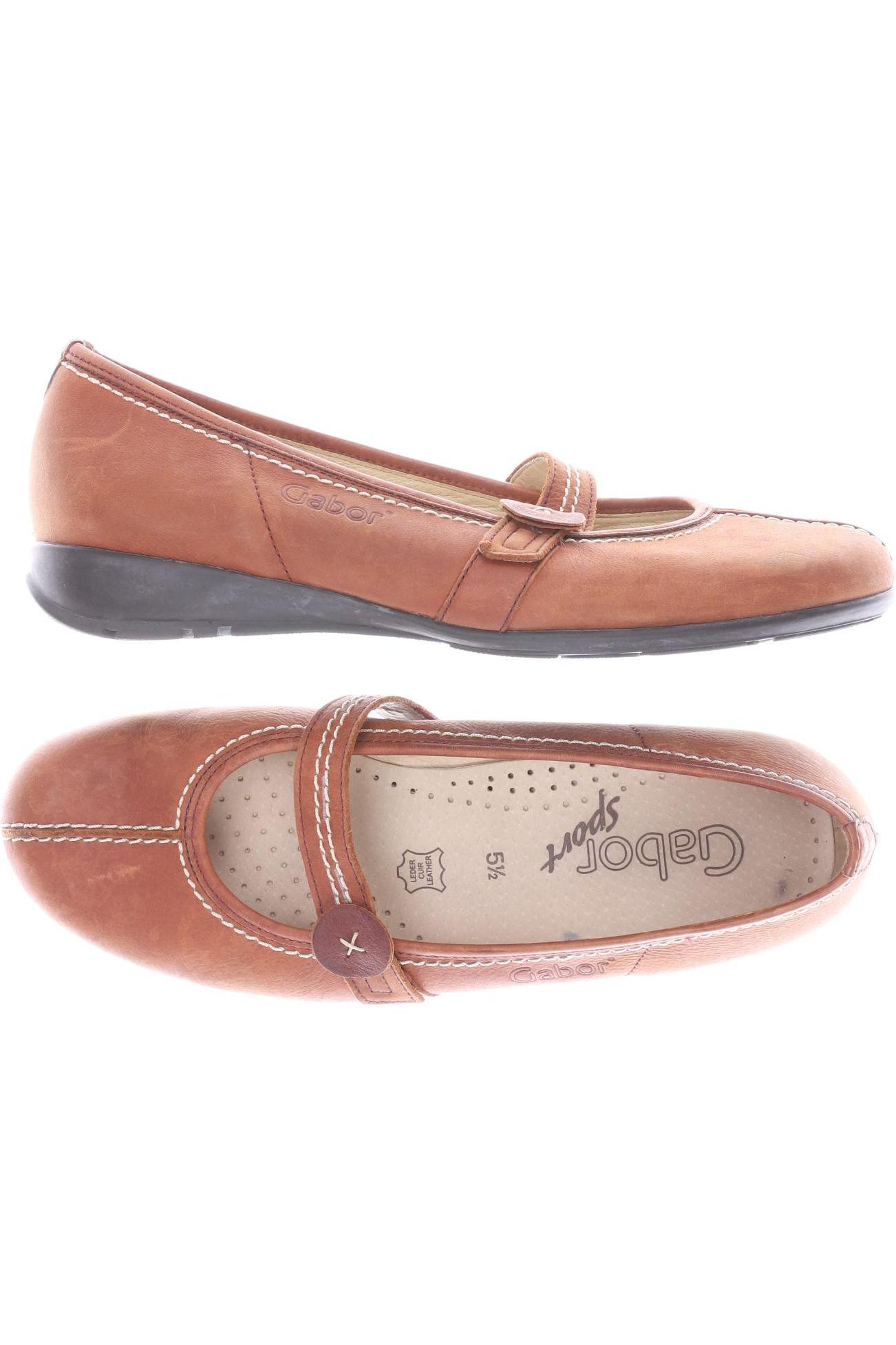 

Gabor Damen Ballerinas, braun, Gr. 5.5