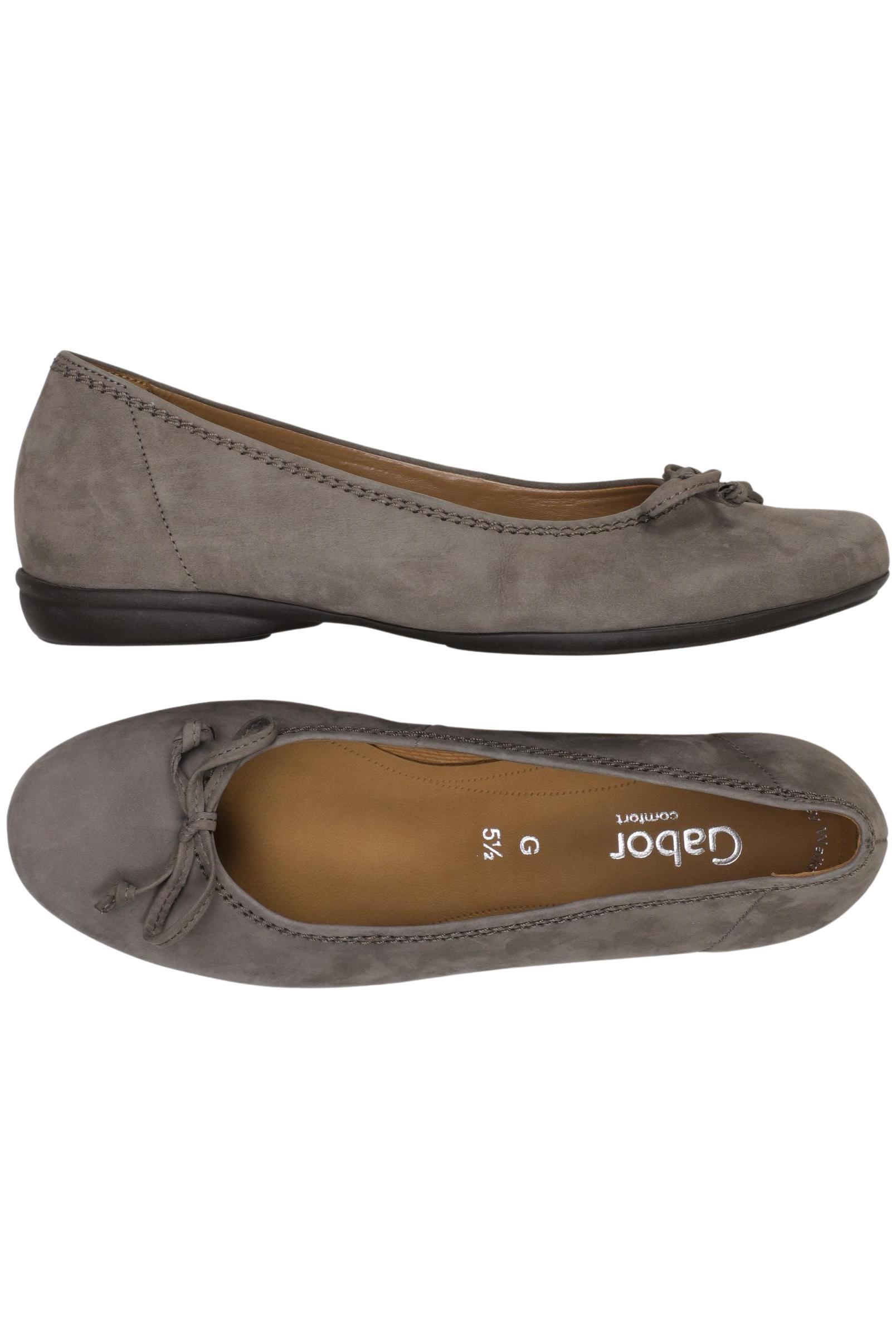 

Gabor Damen Ballerinas, grau, Gr. 5.5