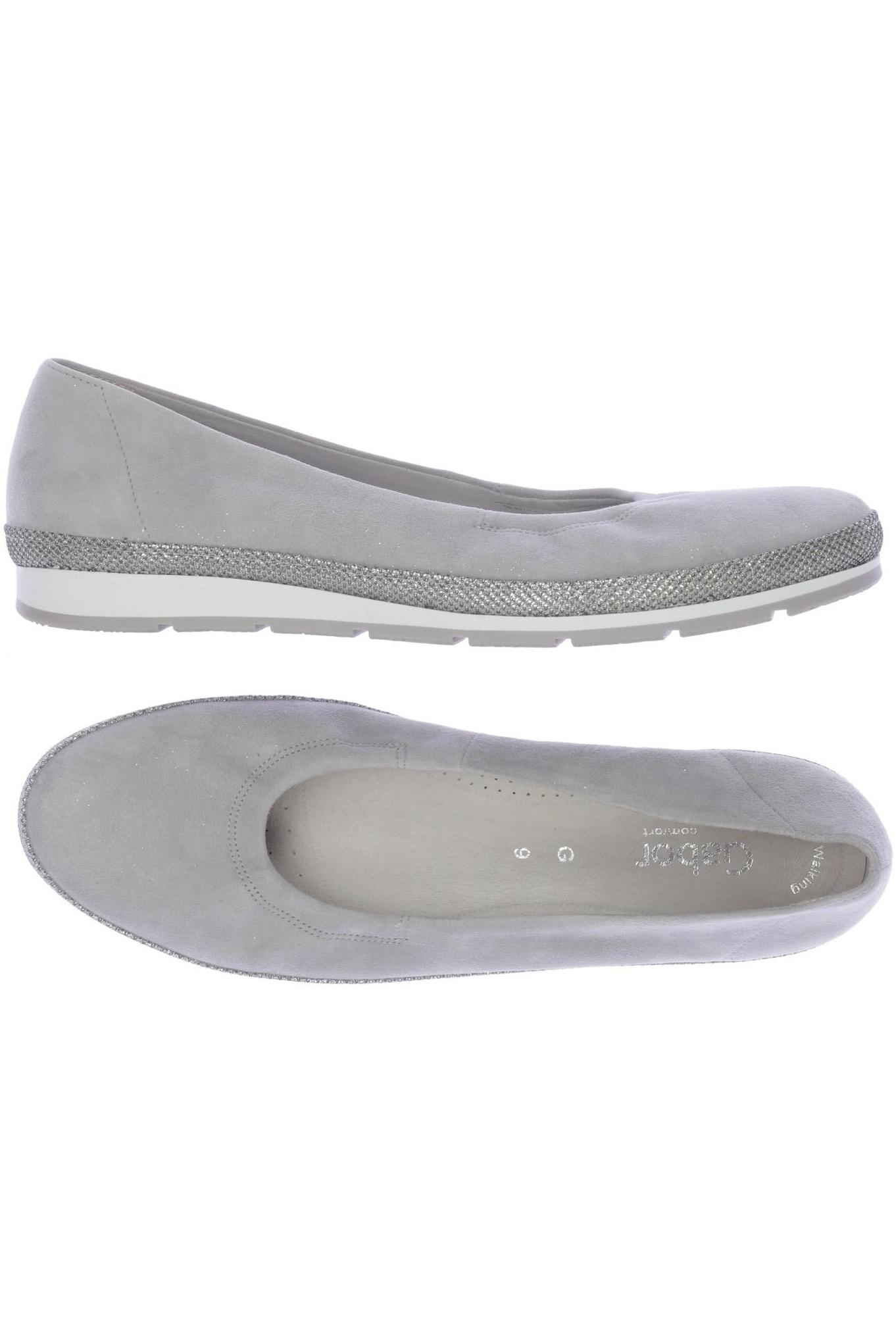 

Gabor Damen Ballerinas, grau, Gr. 9