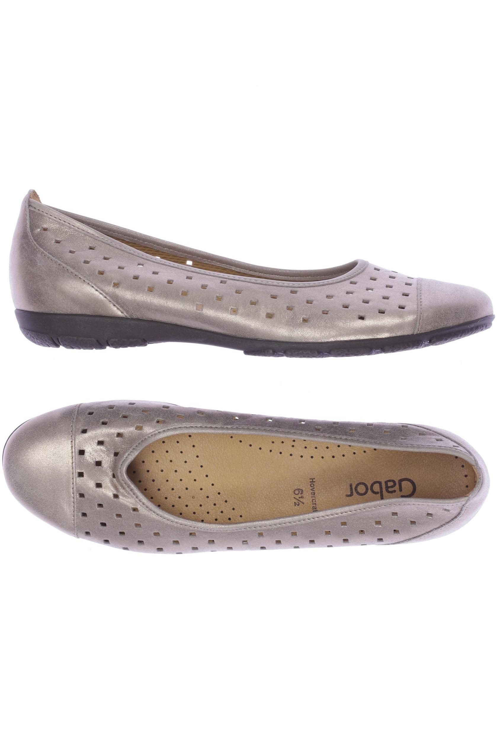 

Gabor Damen Ballerinas, beige, Gr. 6.5