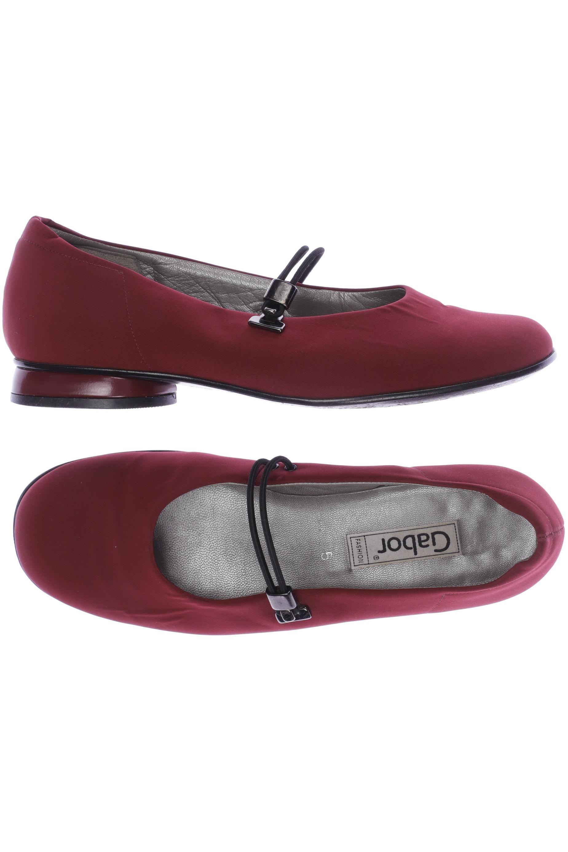 

Gabor Damen Ballerinas, bordeaux, Gr. 5