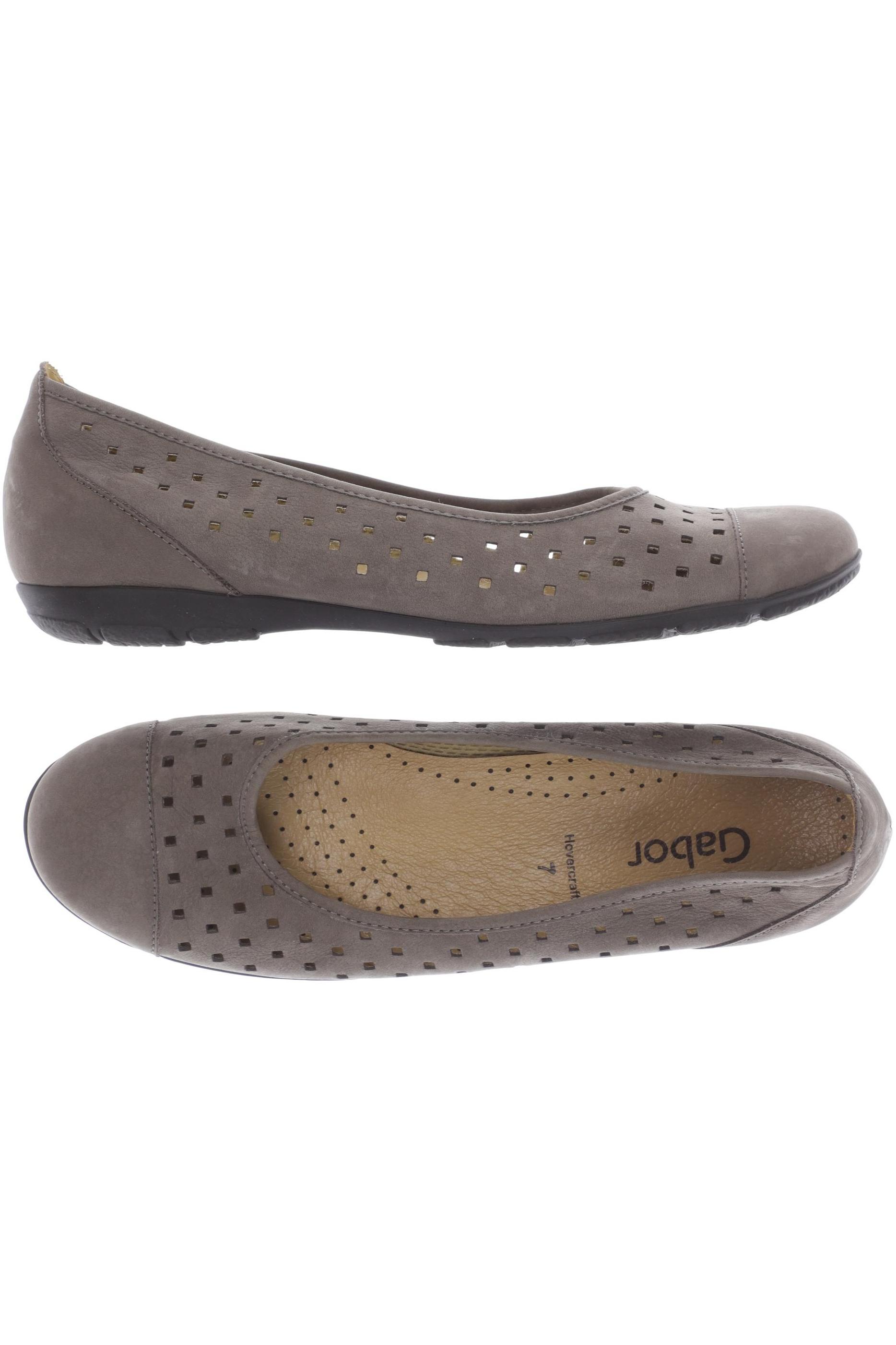 

Gabor Damen Ballerinas, grau, Gr. 7