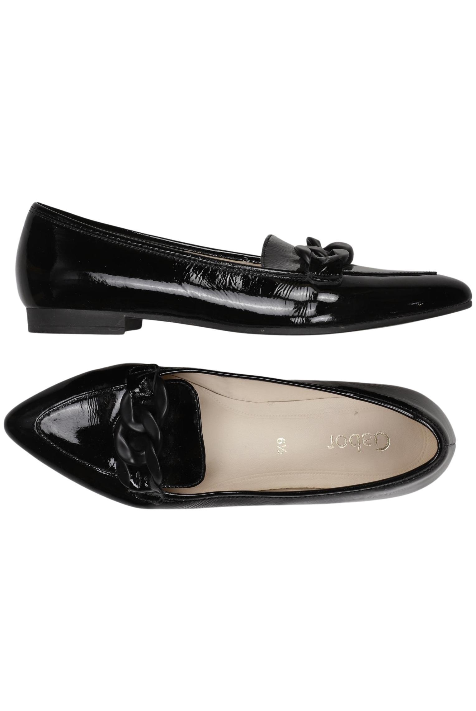 

Gabor Damen Ballerinas, schwarz, Gr. 6.5