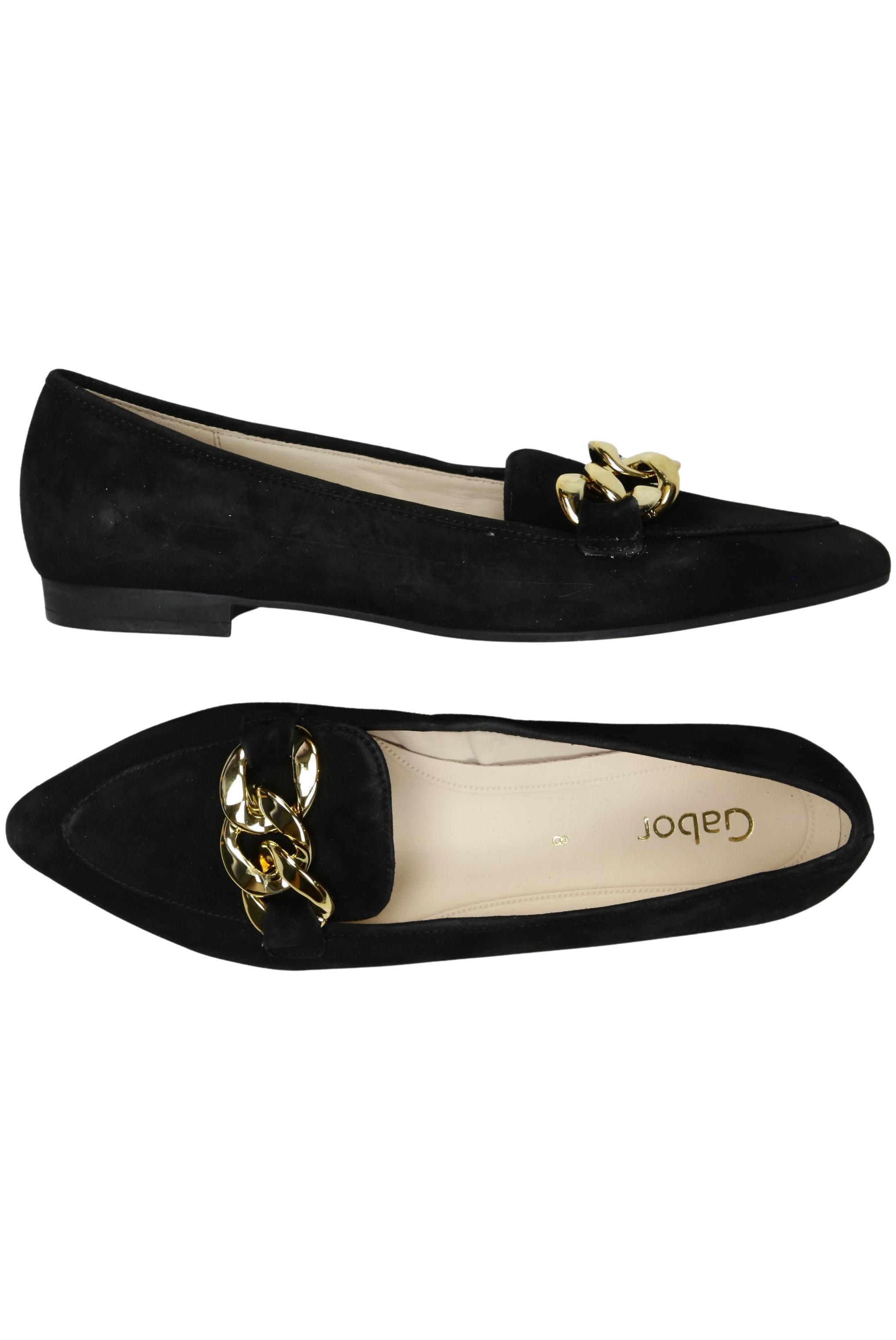 

Gabor Damen Ballerinas, schwarz, Gr. 8