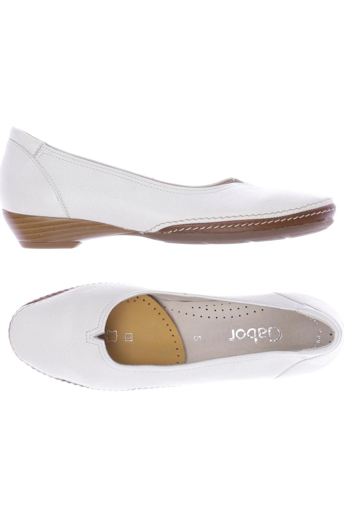 

Gabor Damen Ballerinas, weiß